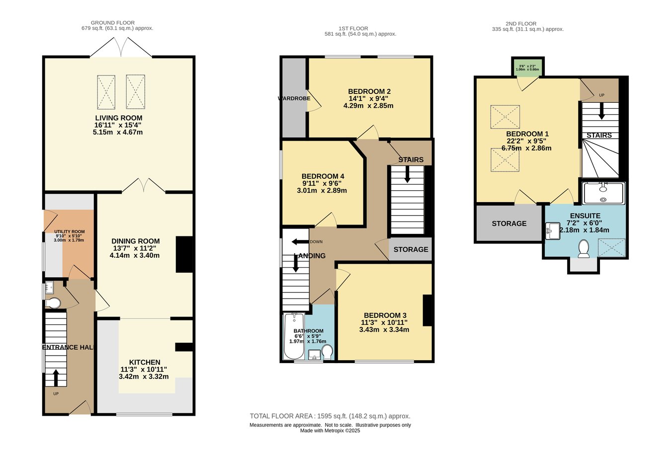 5, Burts Hill, Wimborne floorplan