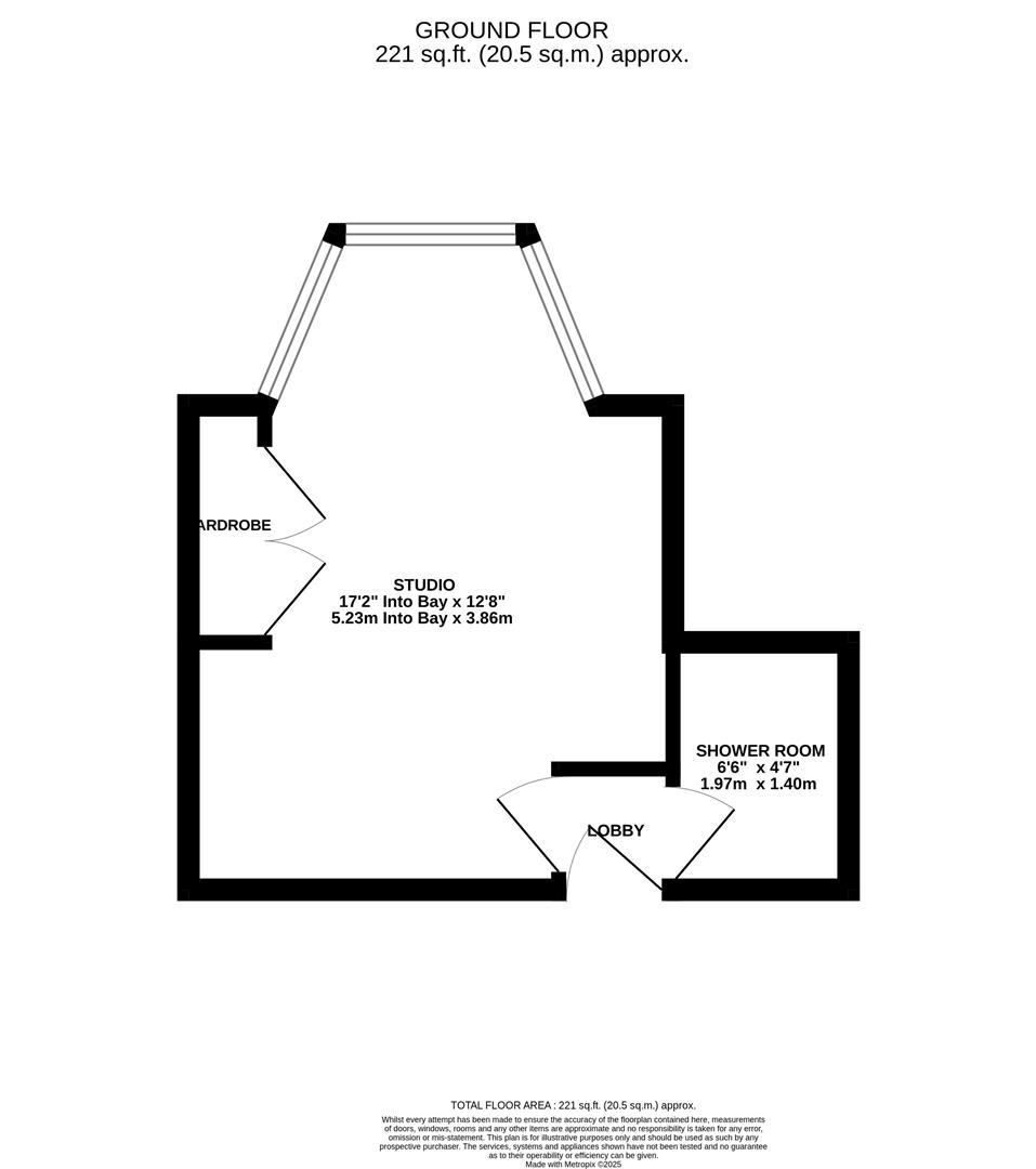 2 Lansdowne House, 9, Lansdowne Place, Hove floorplan