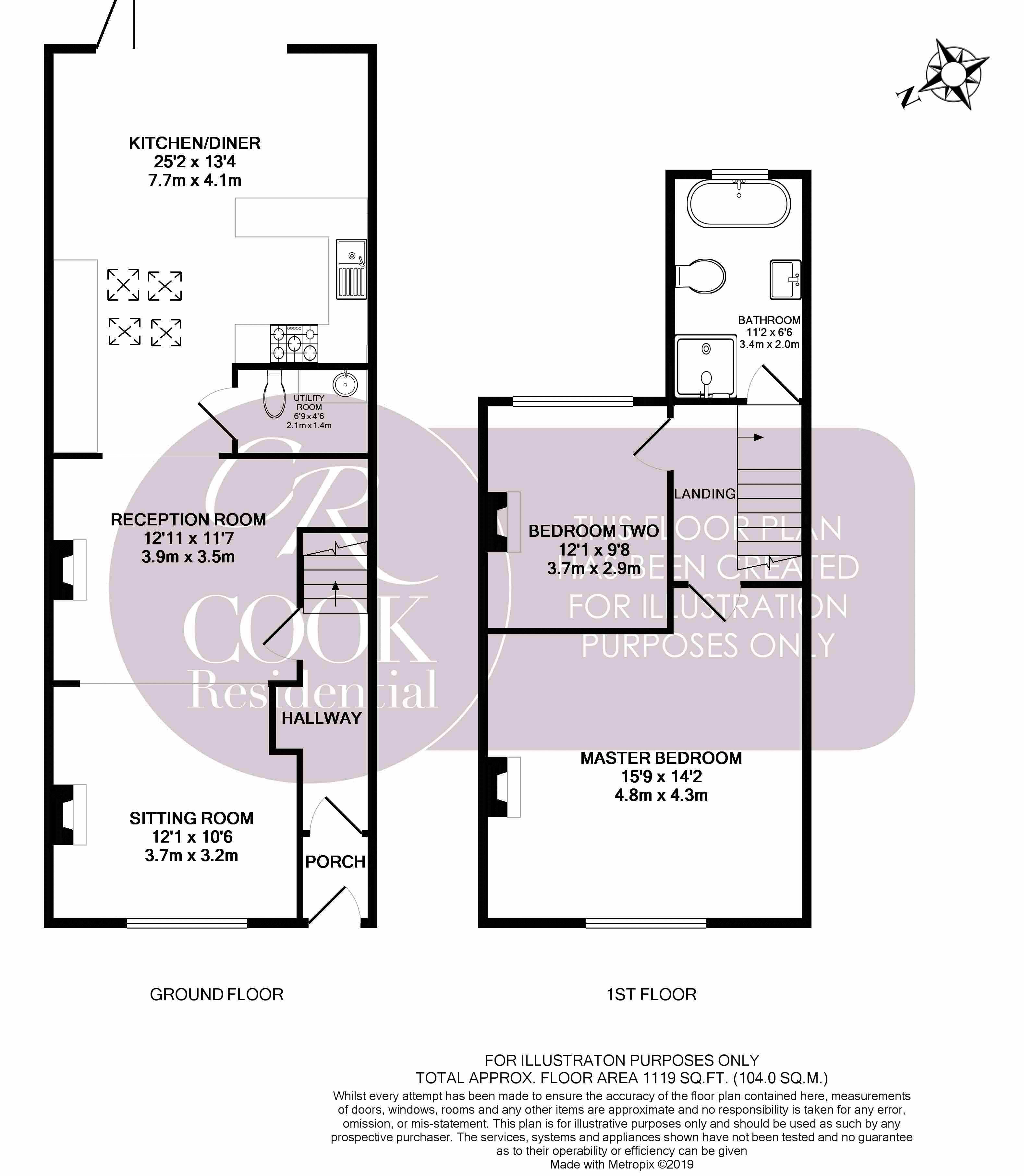 2 Bedrooms Terraced house for sale in Gloucester Road, Cheltenham GL51