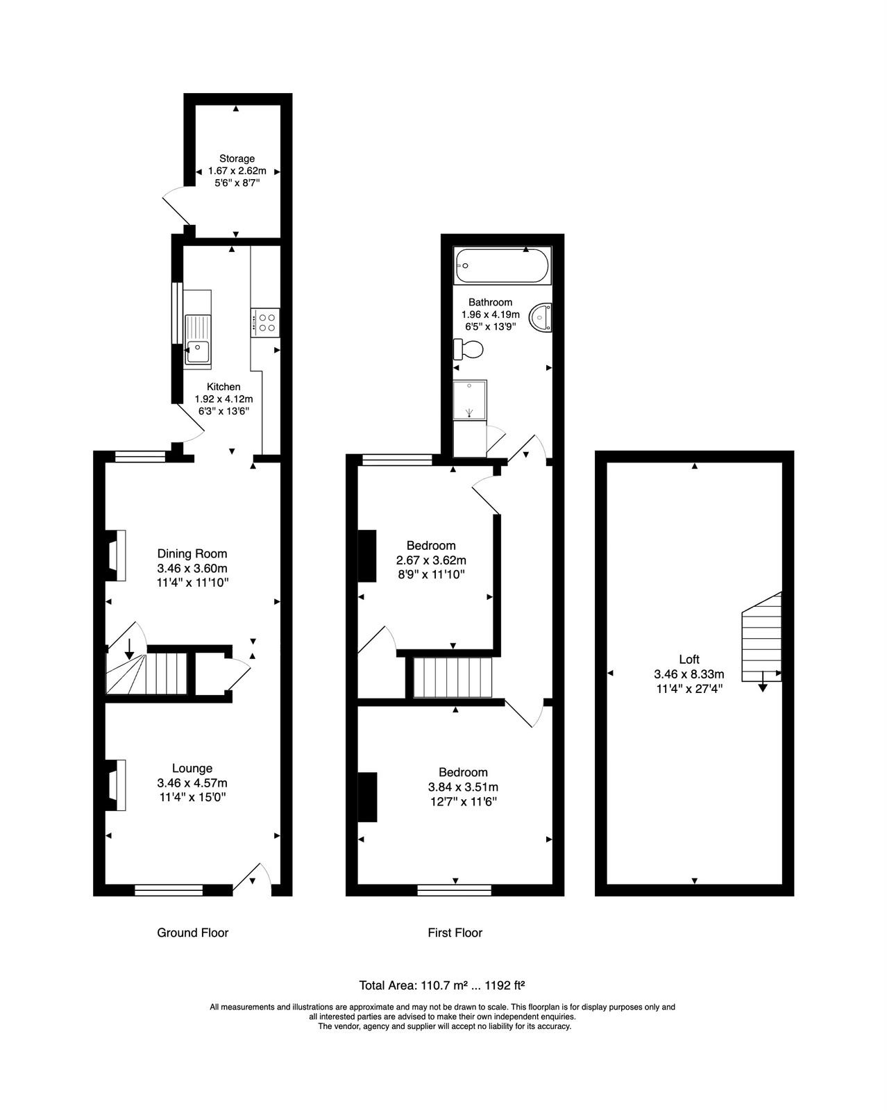 57, Victoria Street, Leicester floorplan