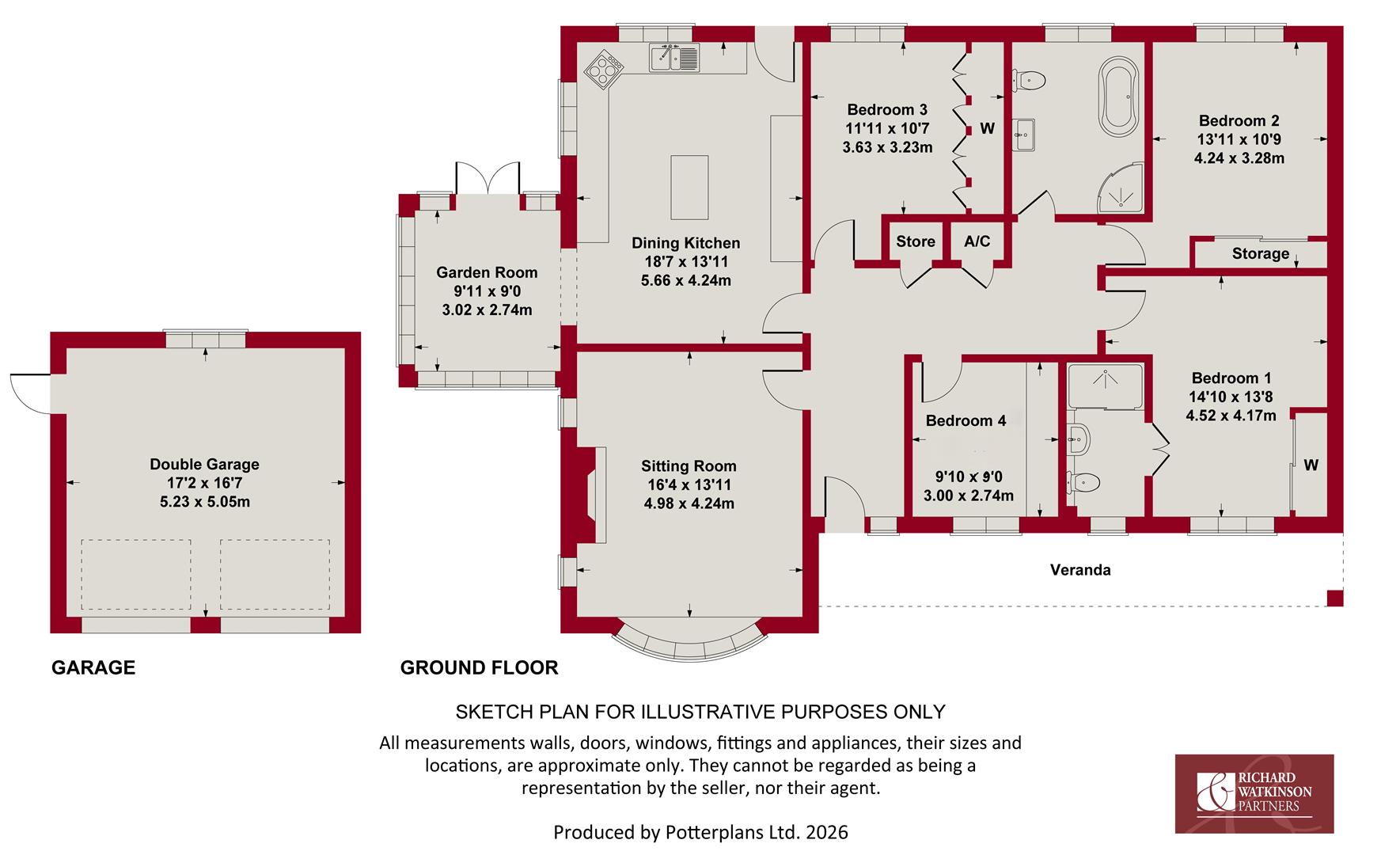 Whispers, Bakers Lane, Westborough floorplan
