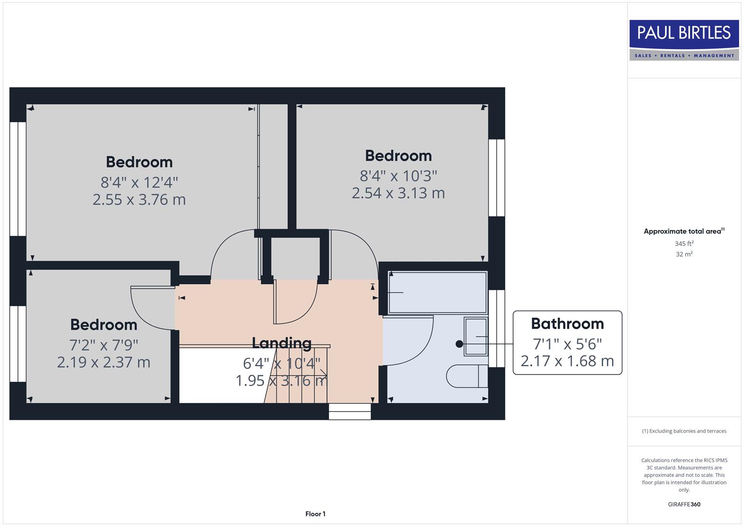 19, The Willows, Manchester floorplan