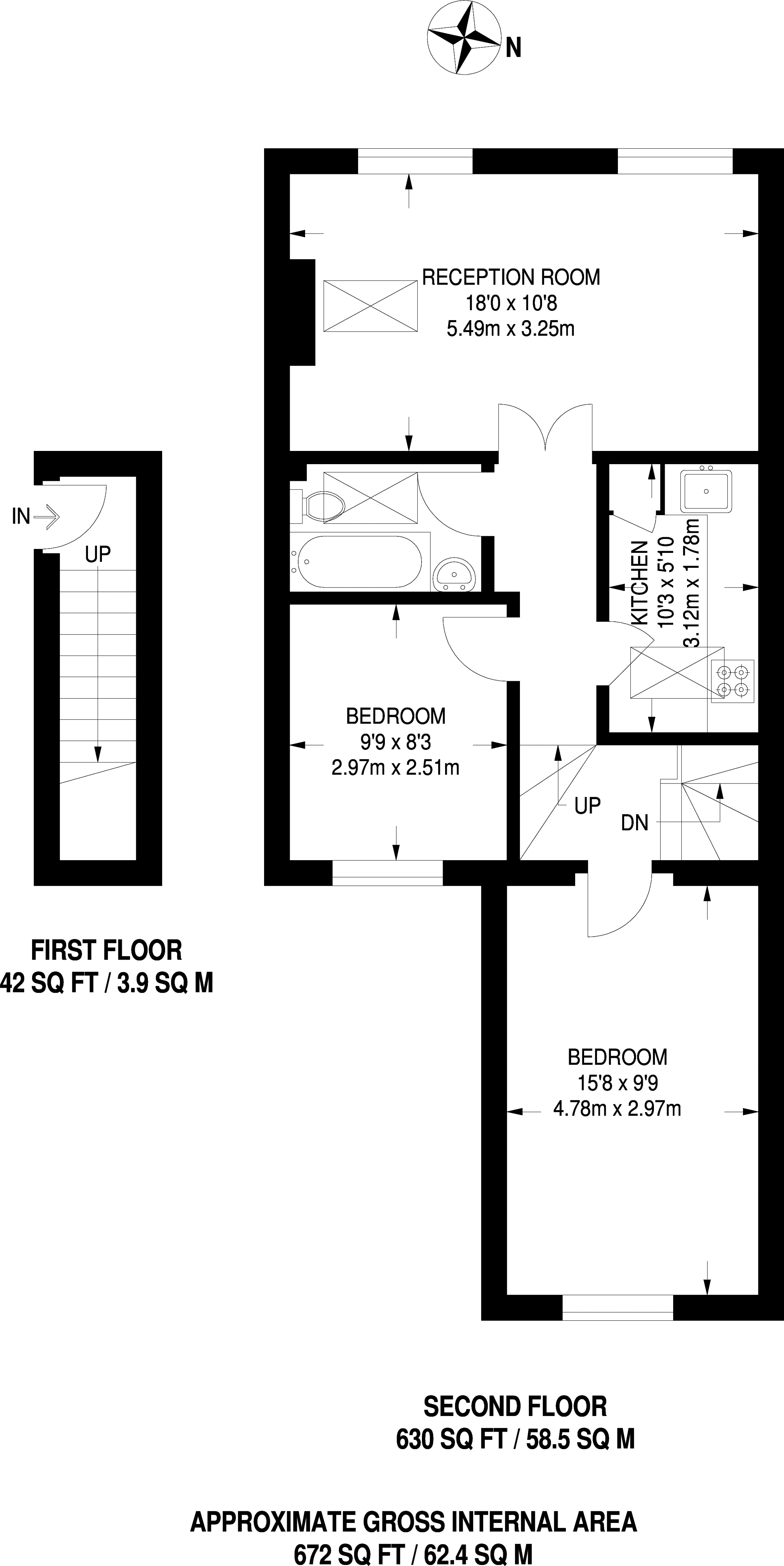 2 Bedrooms Flat to rent in Fernhead Road, Maida Hill W9