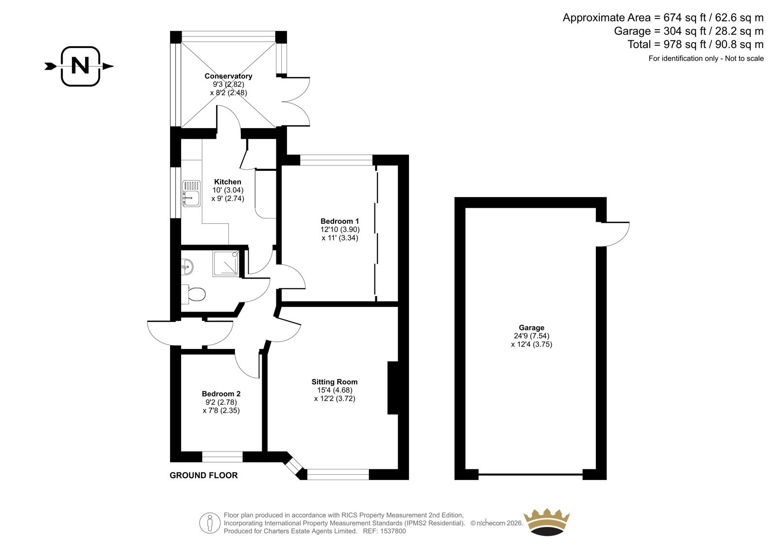 Belmont Close, Fareham floorplan
