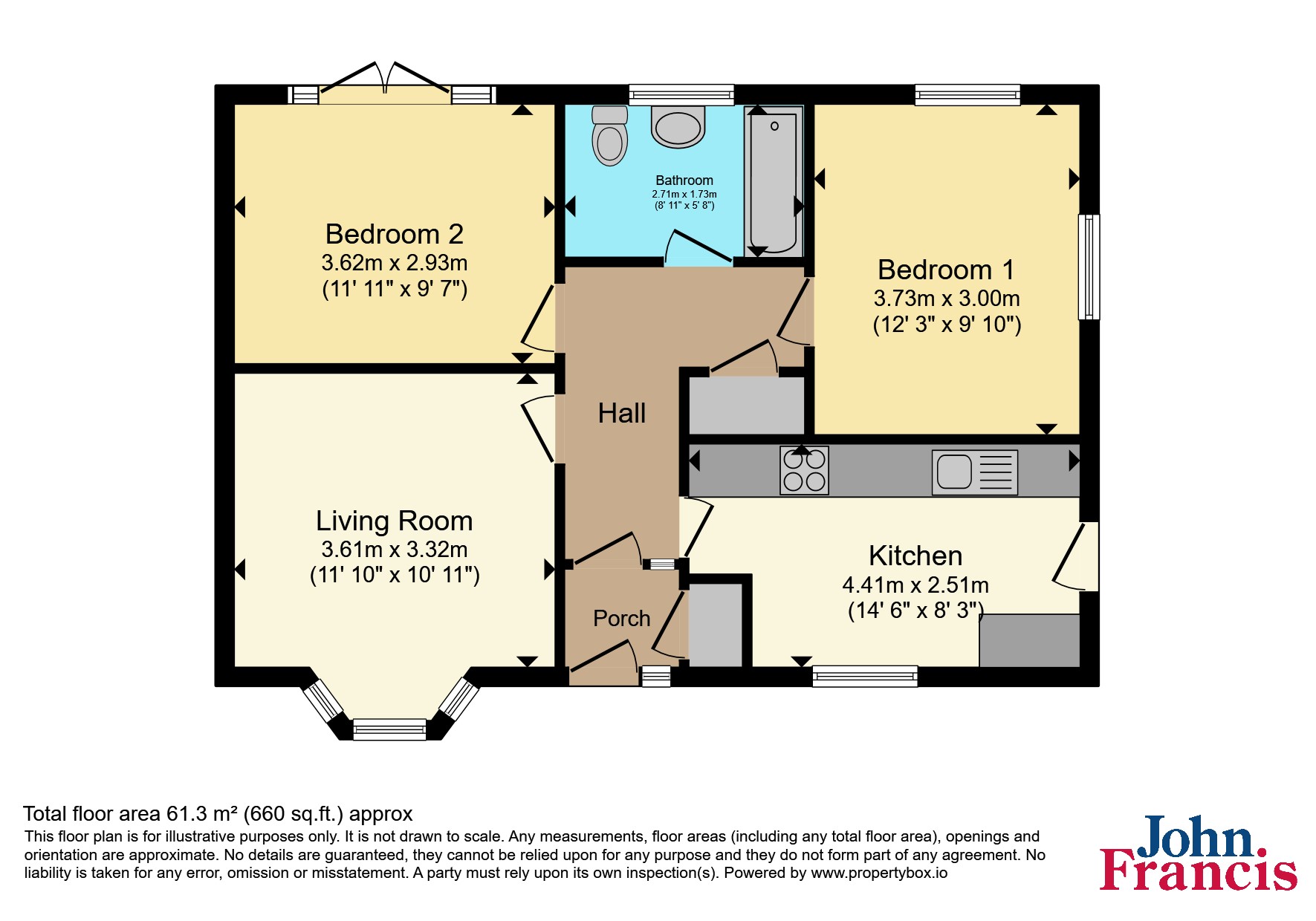 Heol Derw, Ceredigion floorplan