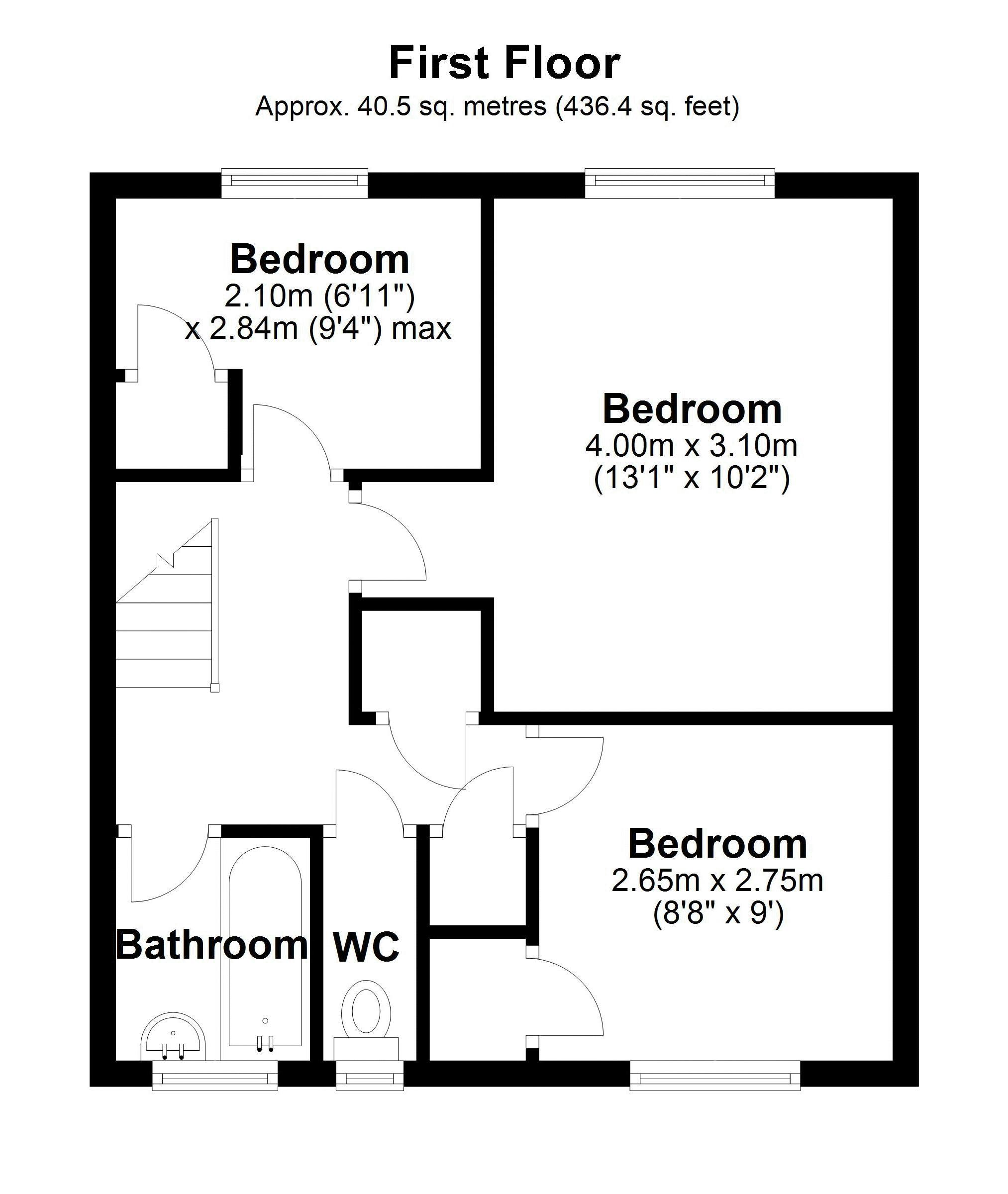113, Burtondale, Telford floorplan