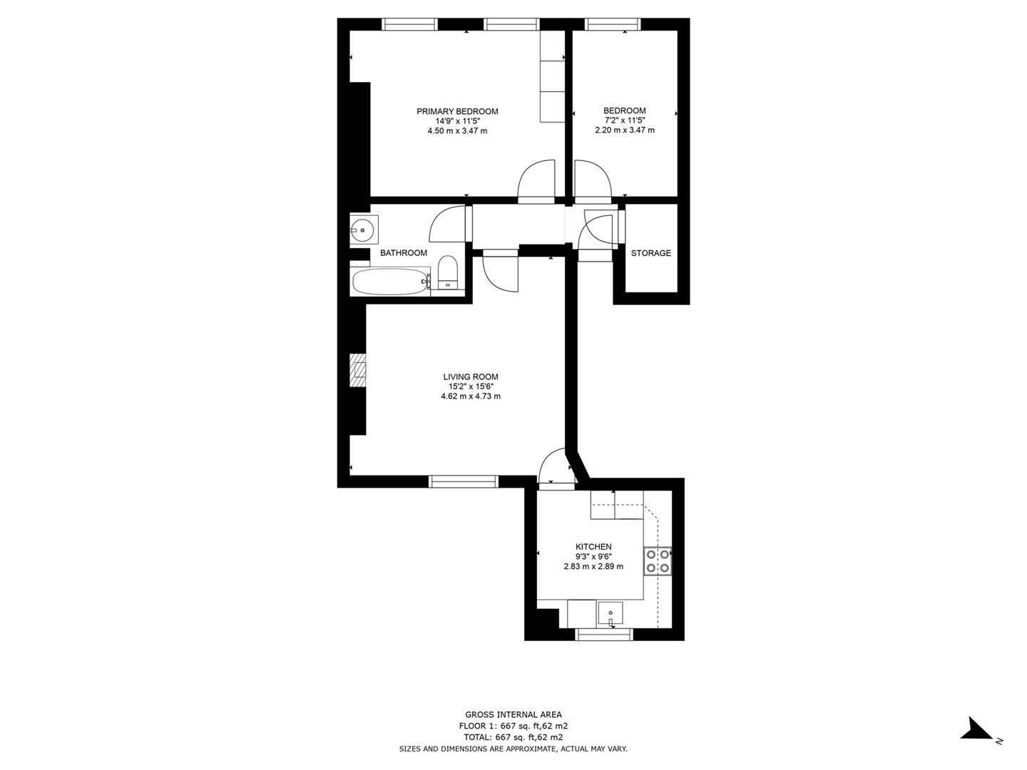 Clarendon Square, Leamington Spa, Warwickshire CV32, 2 bedroom flat for