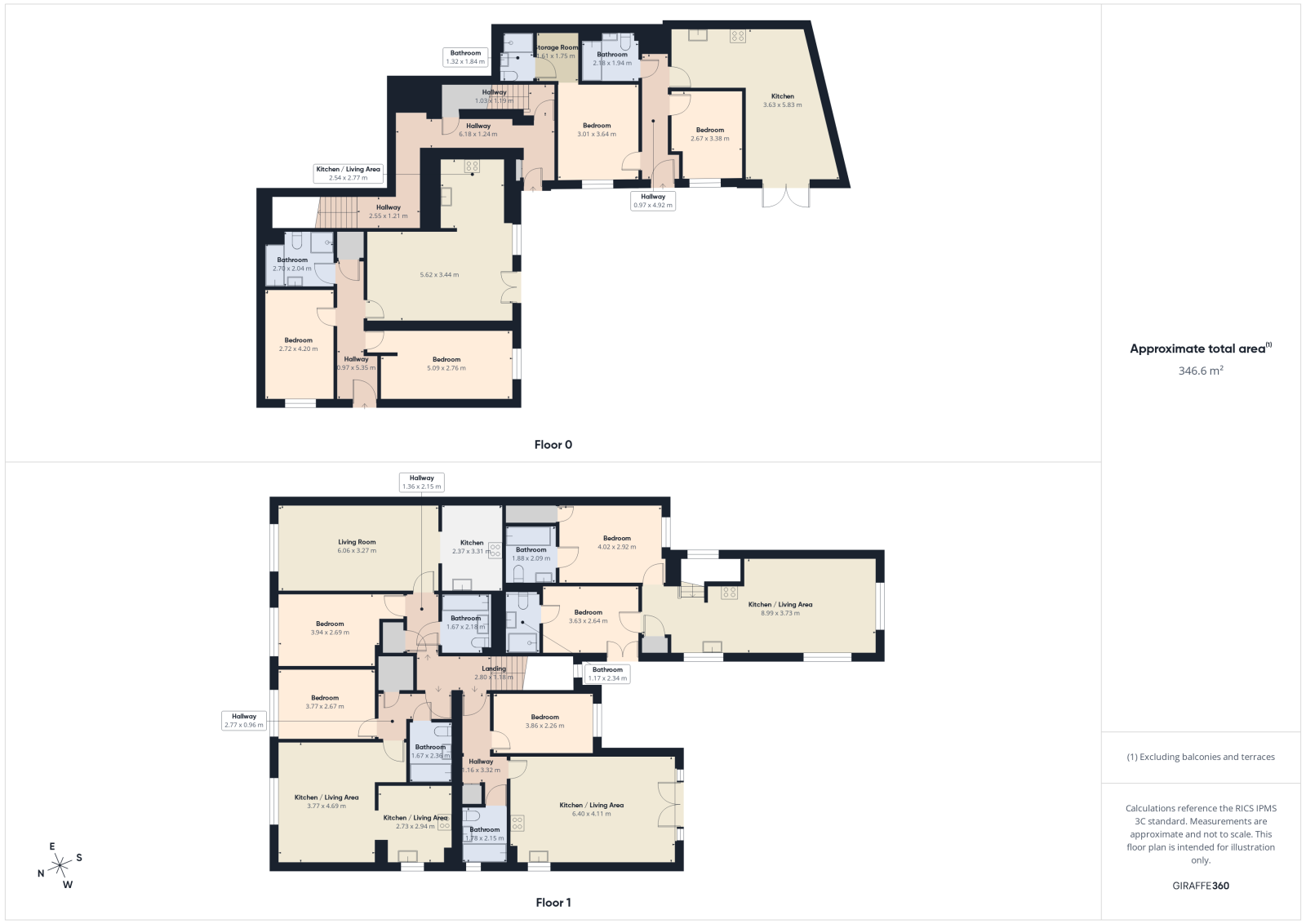 Flat 1, 95a Bury Road, Gosport floorplan