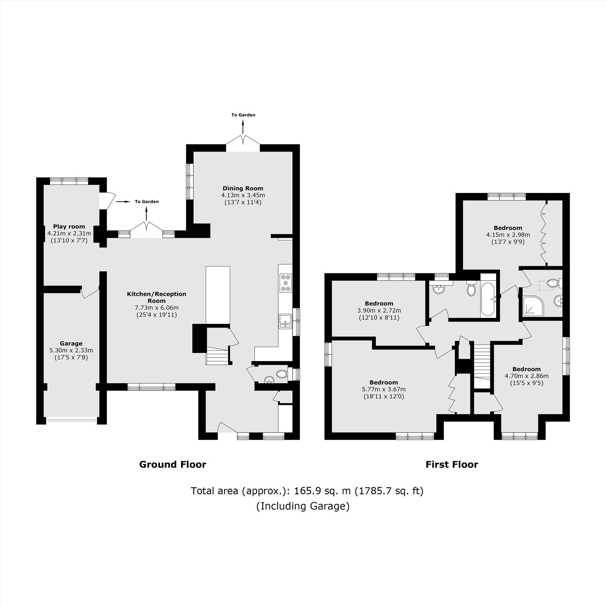 38, Vereker Drive, Sunbury-On-Thames floorplan