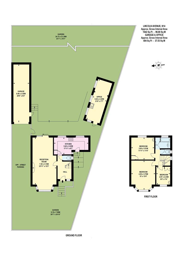 54, Lincoln Avenue, London floorplan