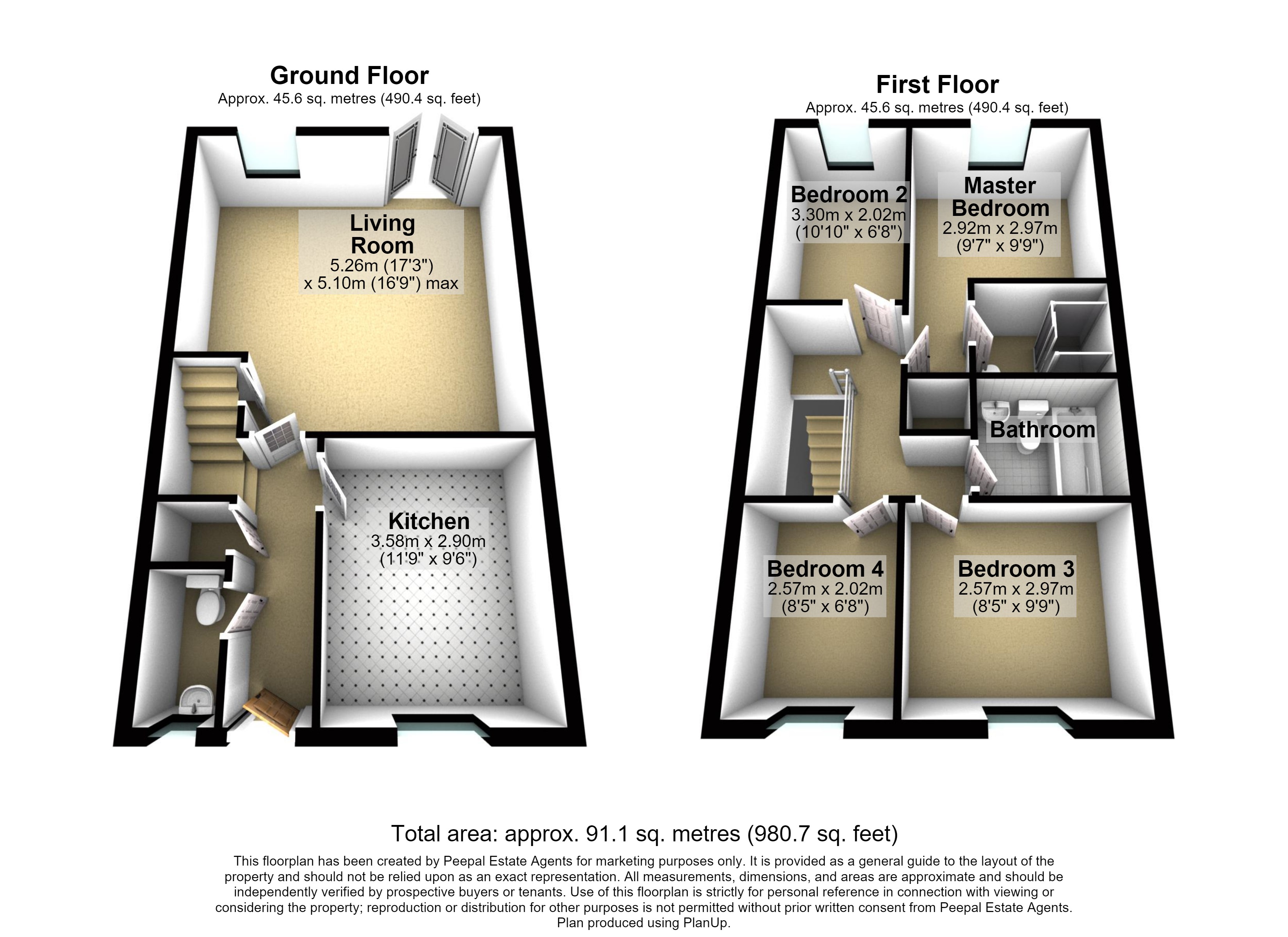 Blackwell Close, Swindon floorplan