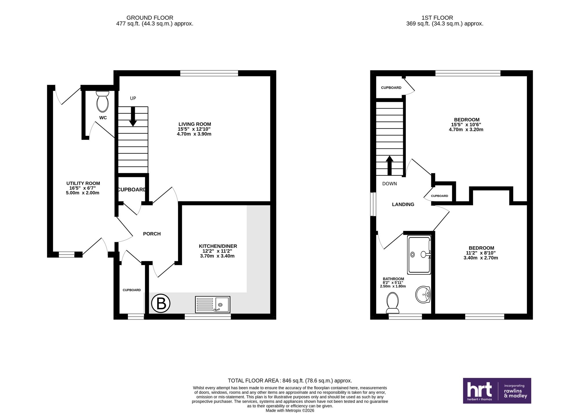 59 Church Street, Neath floorplan