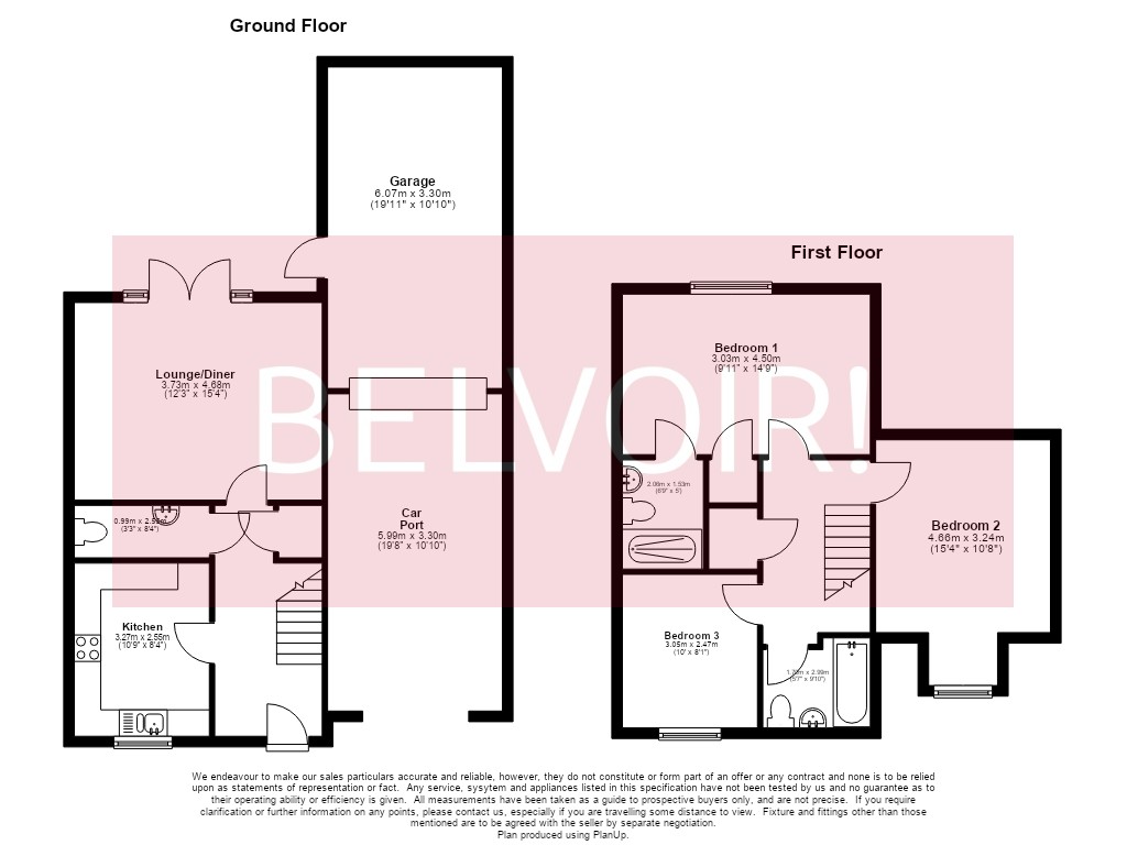 Blakesley Street, Corby floorplan