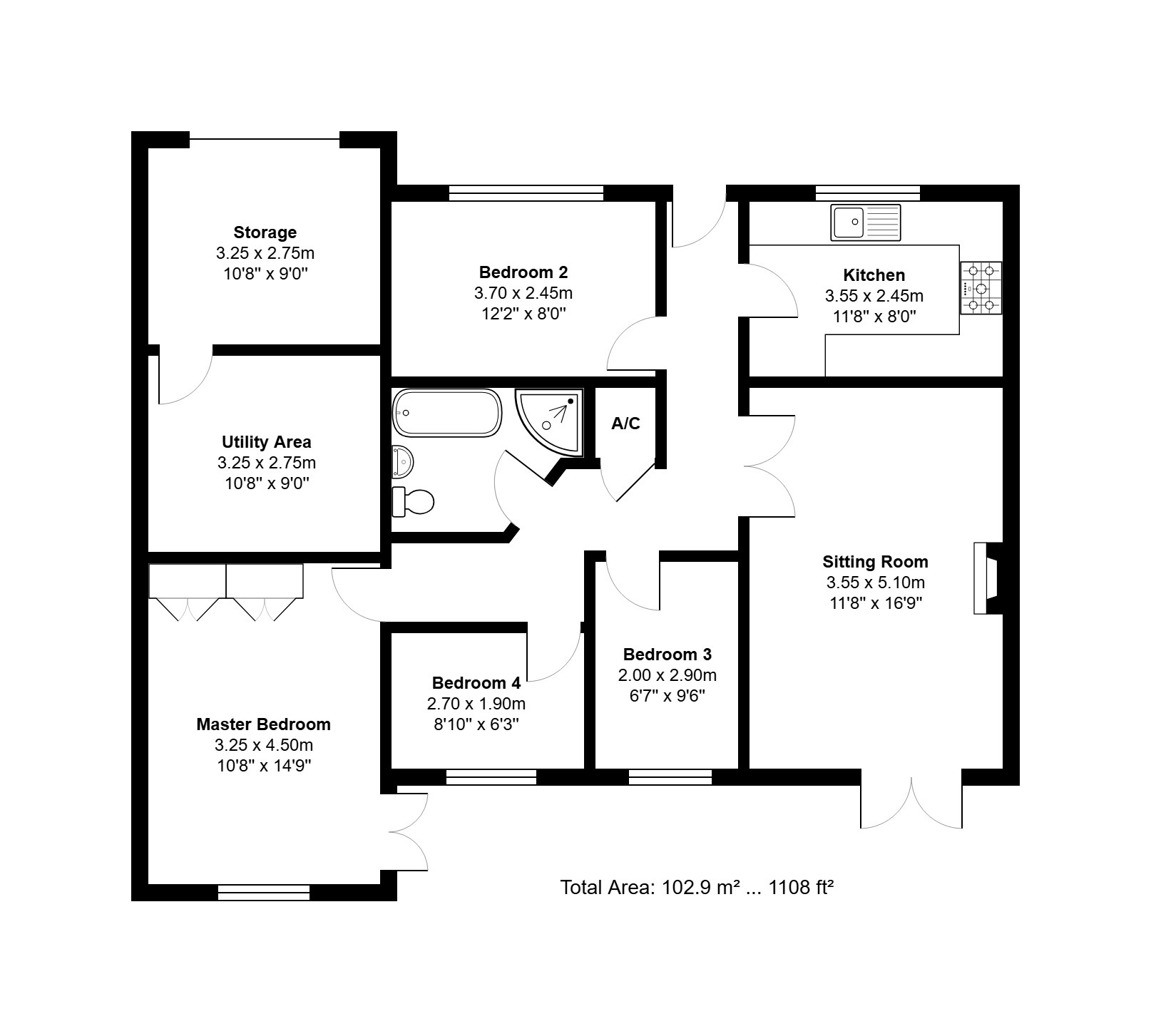6 Styleman Way, Snettisham, Norfolk floorplan