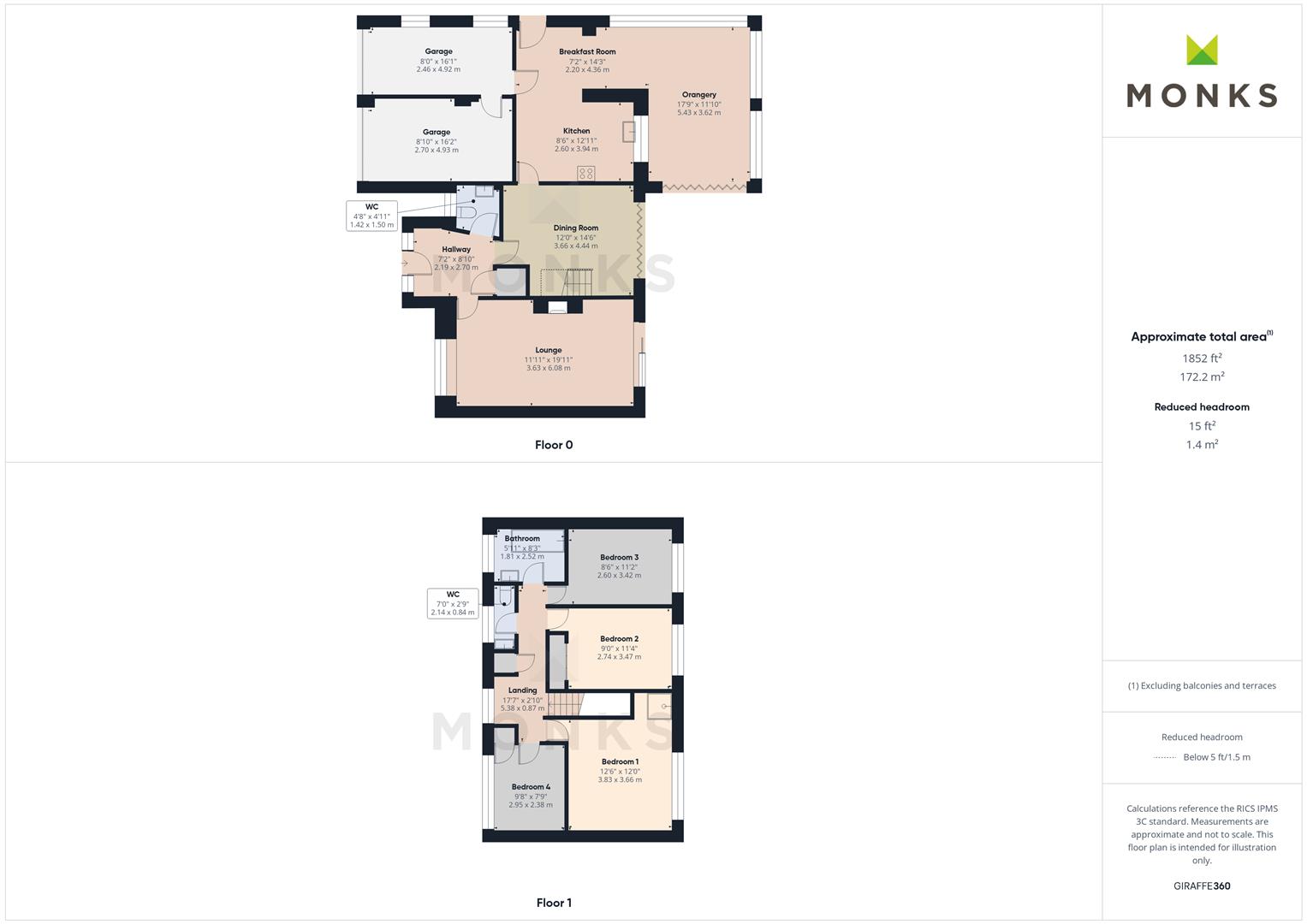 22, Westwood Drive, Shrewsbury floorplan