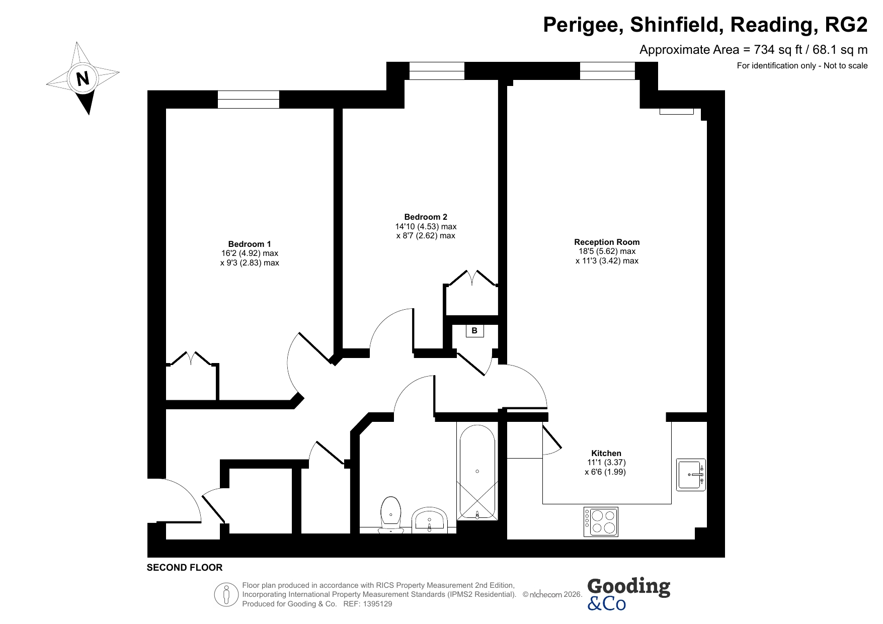 56, Perigee, Reading floorplan
