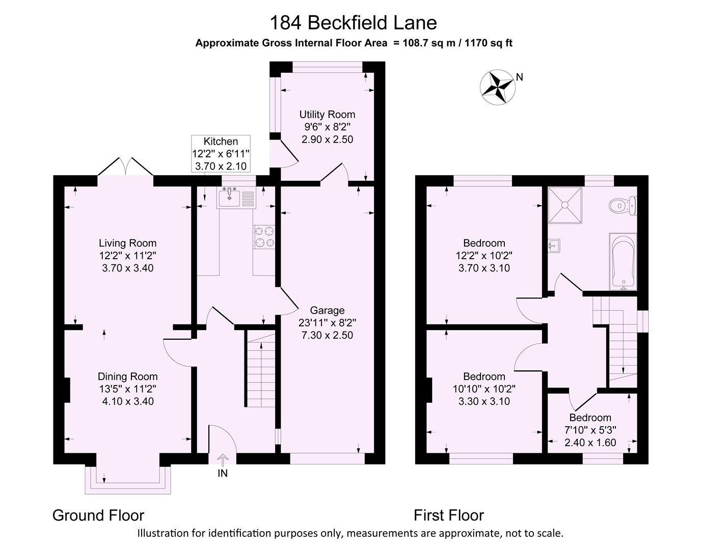 Beckfield Lane, York floorplan