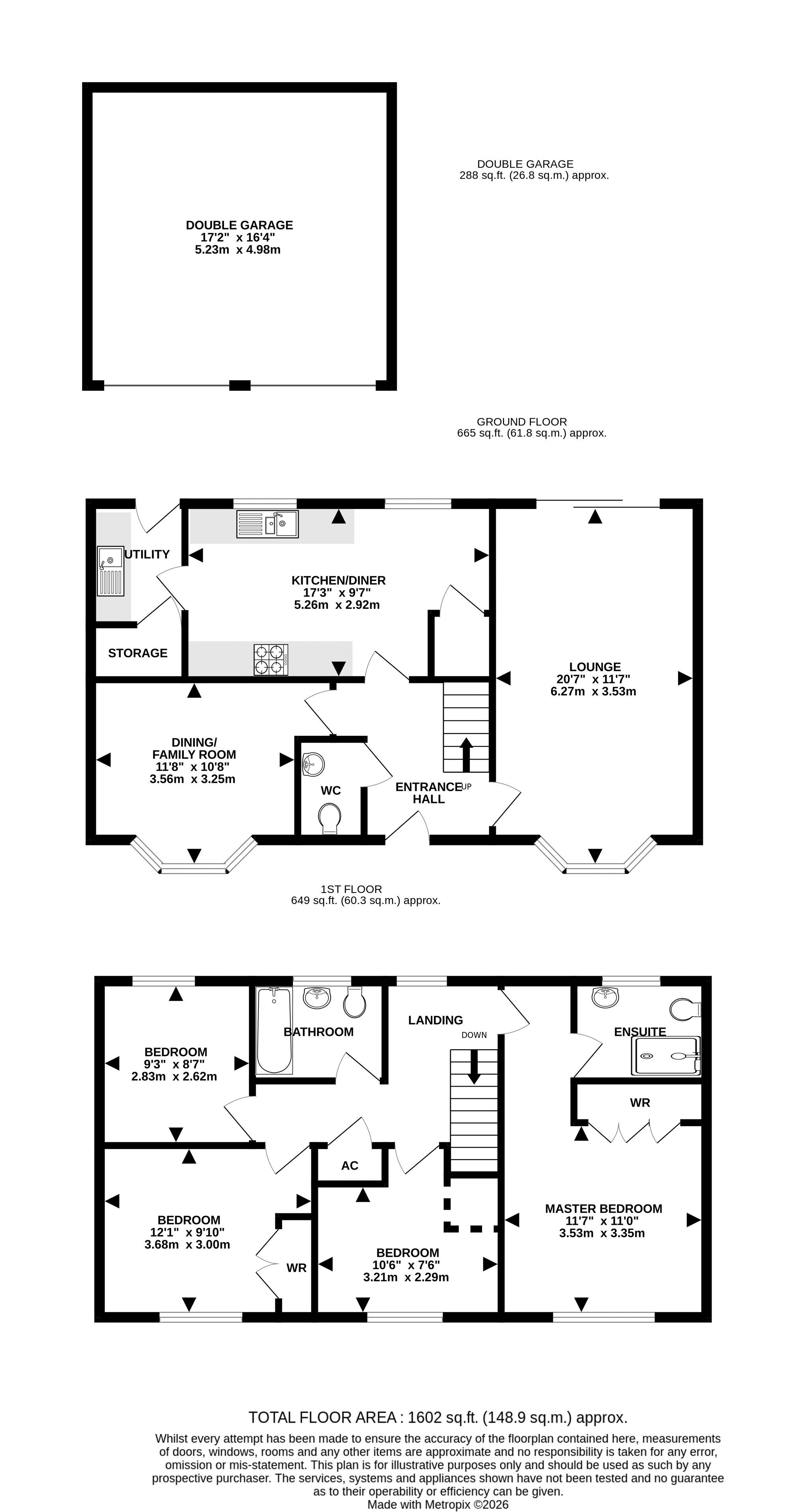 4, Kings Way, Lincoln floorplan