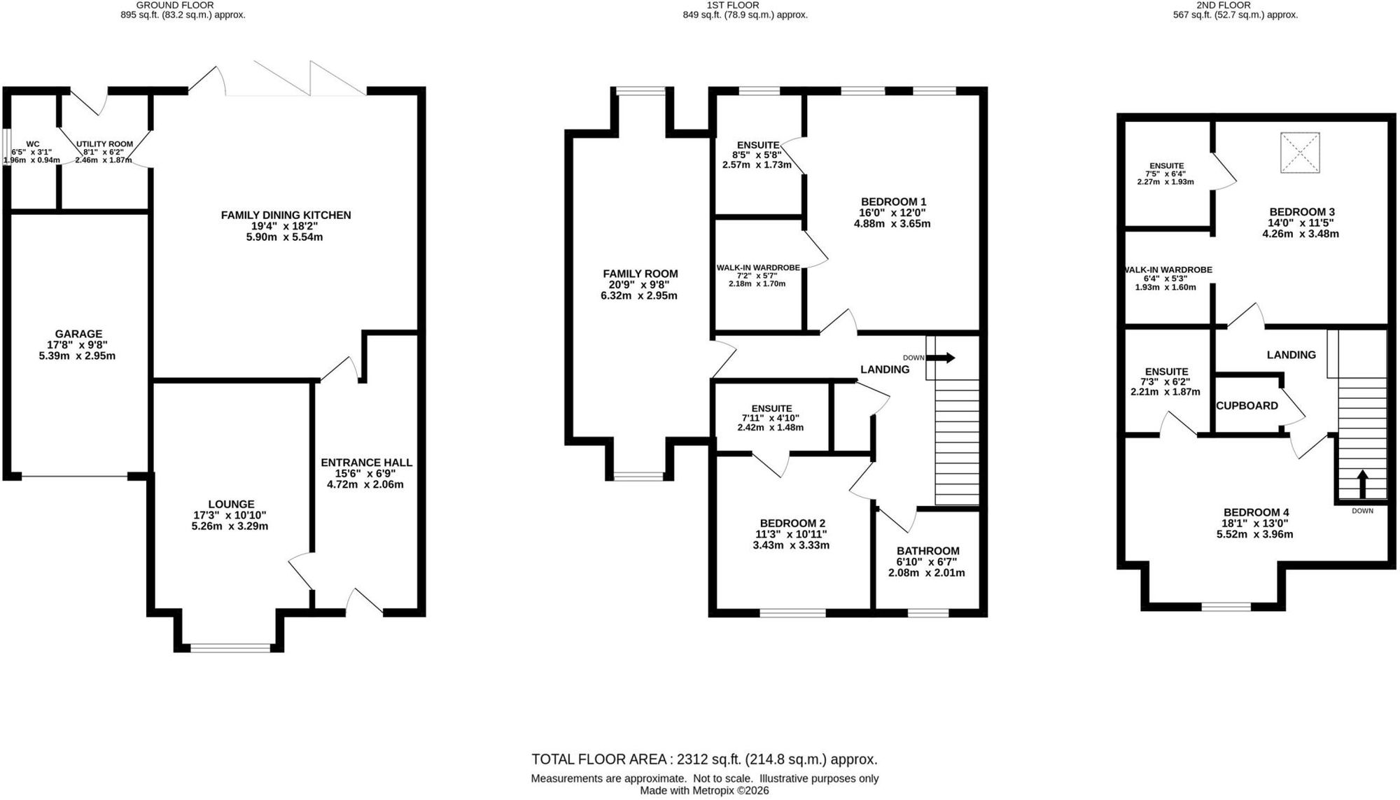 22 Morris Drive, Macclesfield floorplan