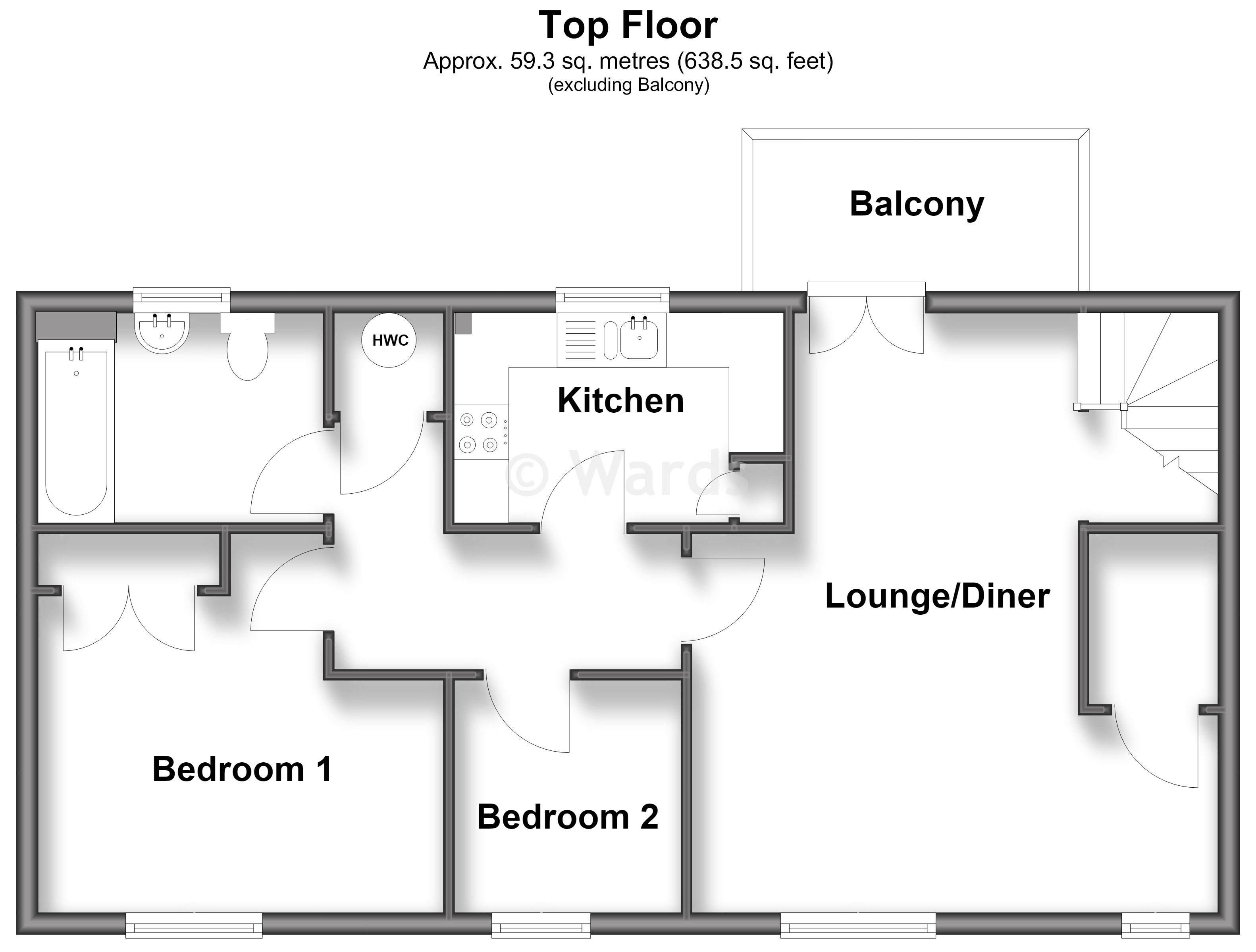 2, Stone House Lane, Dartford floorplan