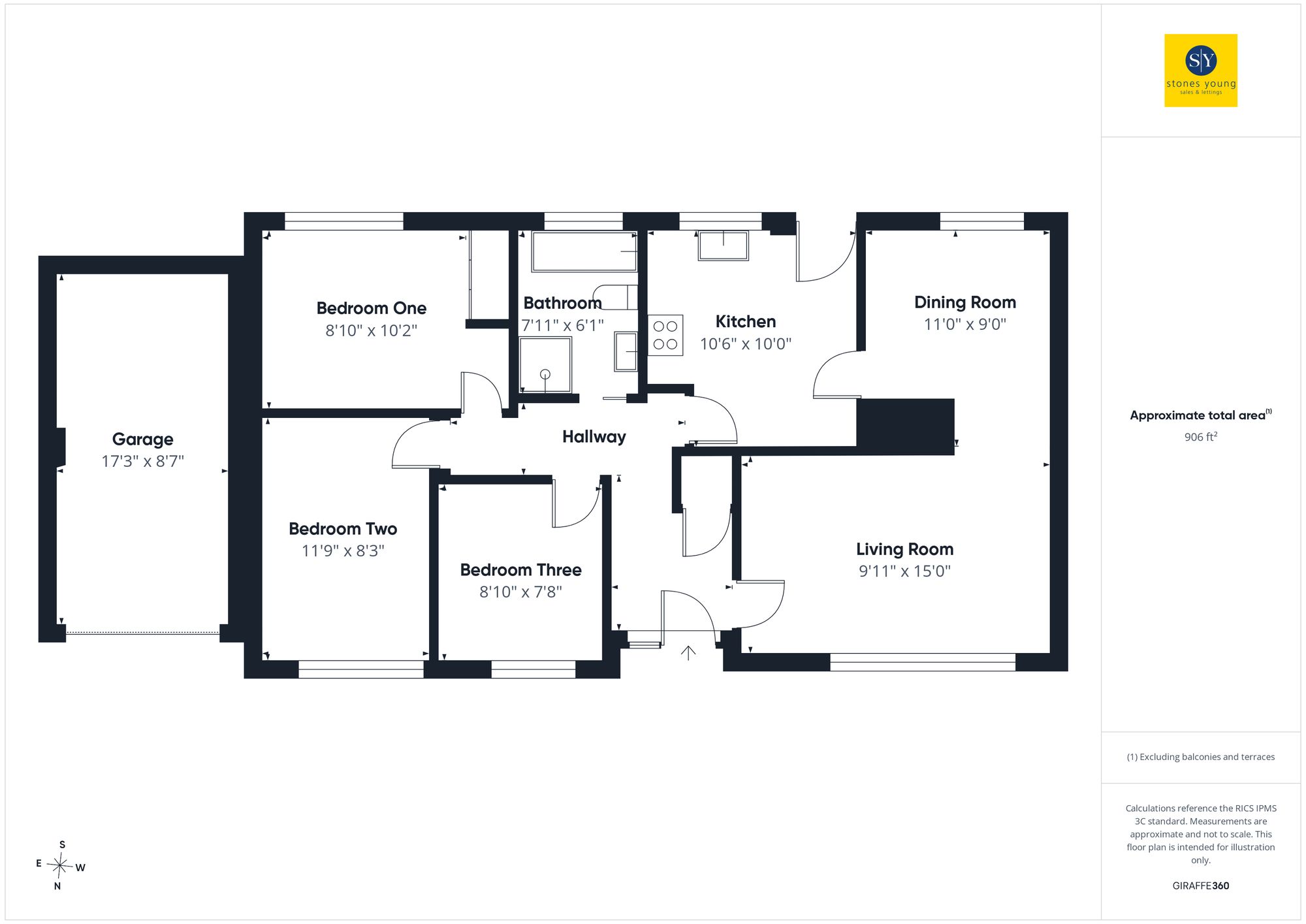 17 Meadowrise, Blackburn floorplan
