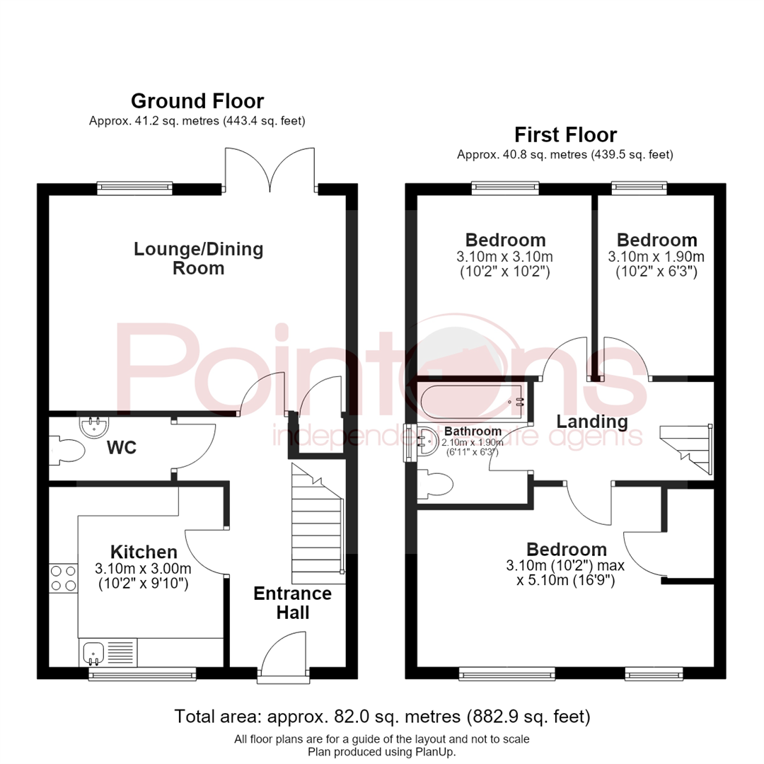 30, Triton Road, Nuneaton floorplan