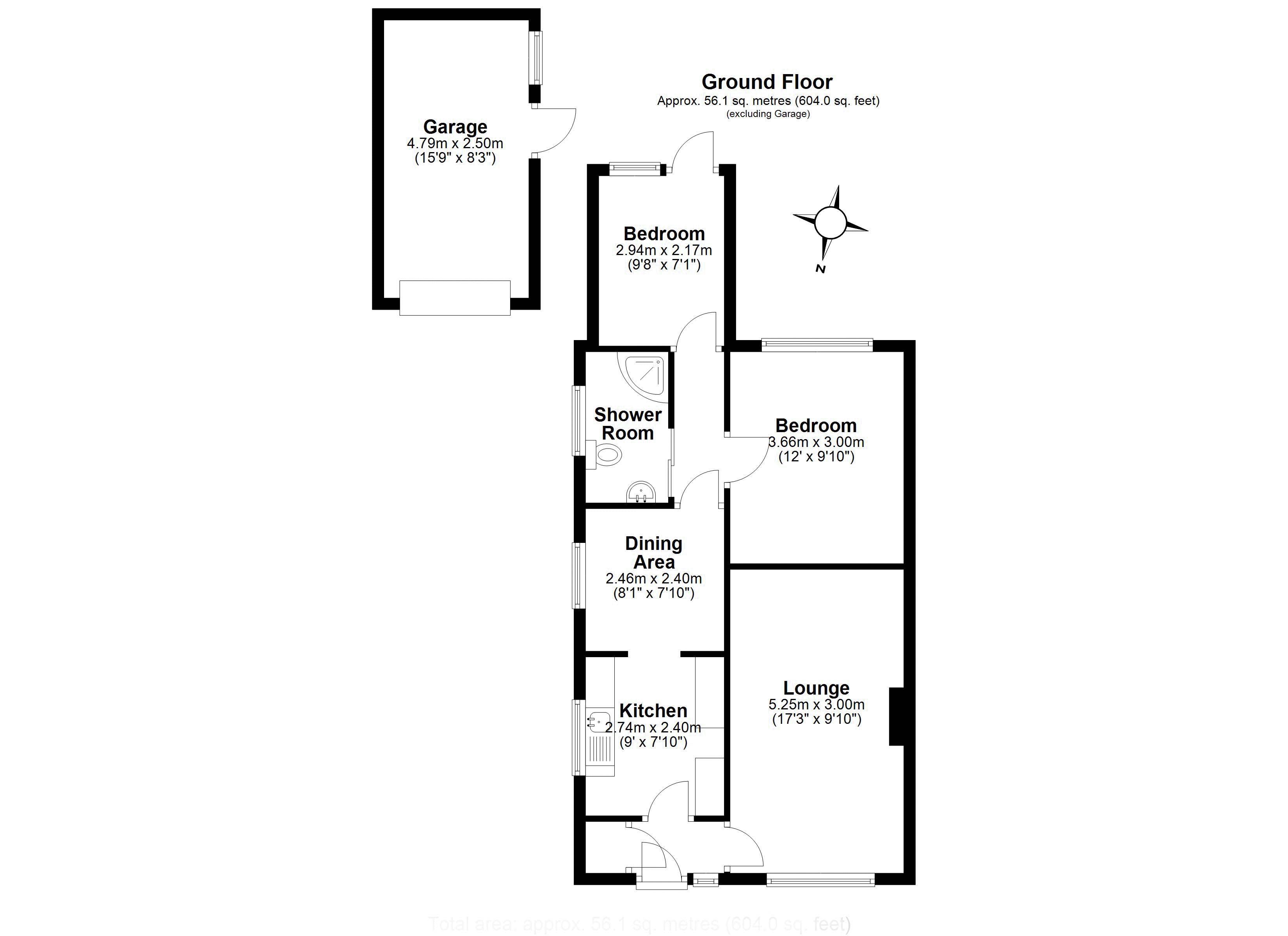 92, Mercia Drive, Telford floorplan