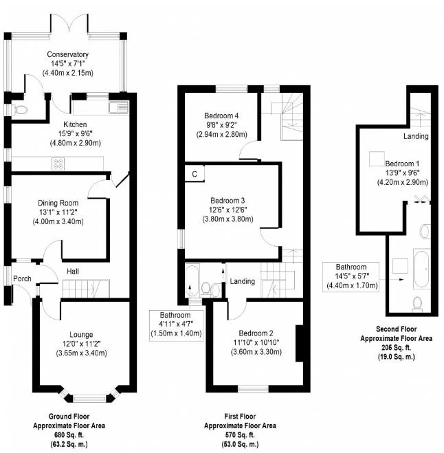 106, Chamberlayne Road, Eastleigh floorplan