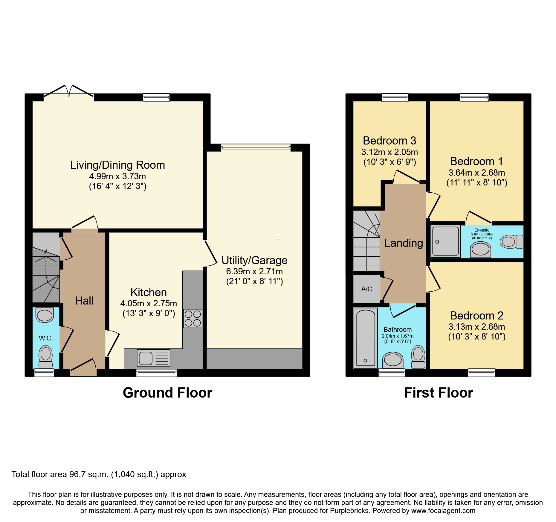 4, Hawthorn Close, Gloucester floorplan