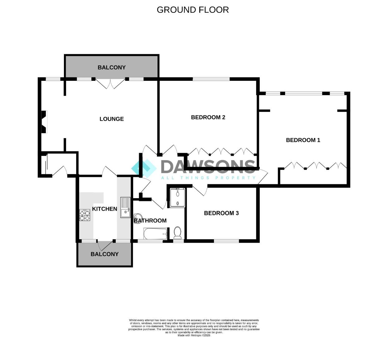 19, Brynfield Court, Swansea floorplan