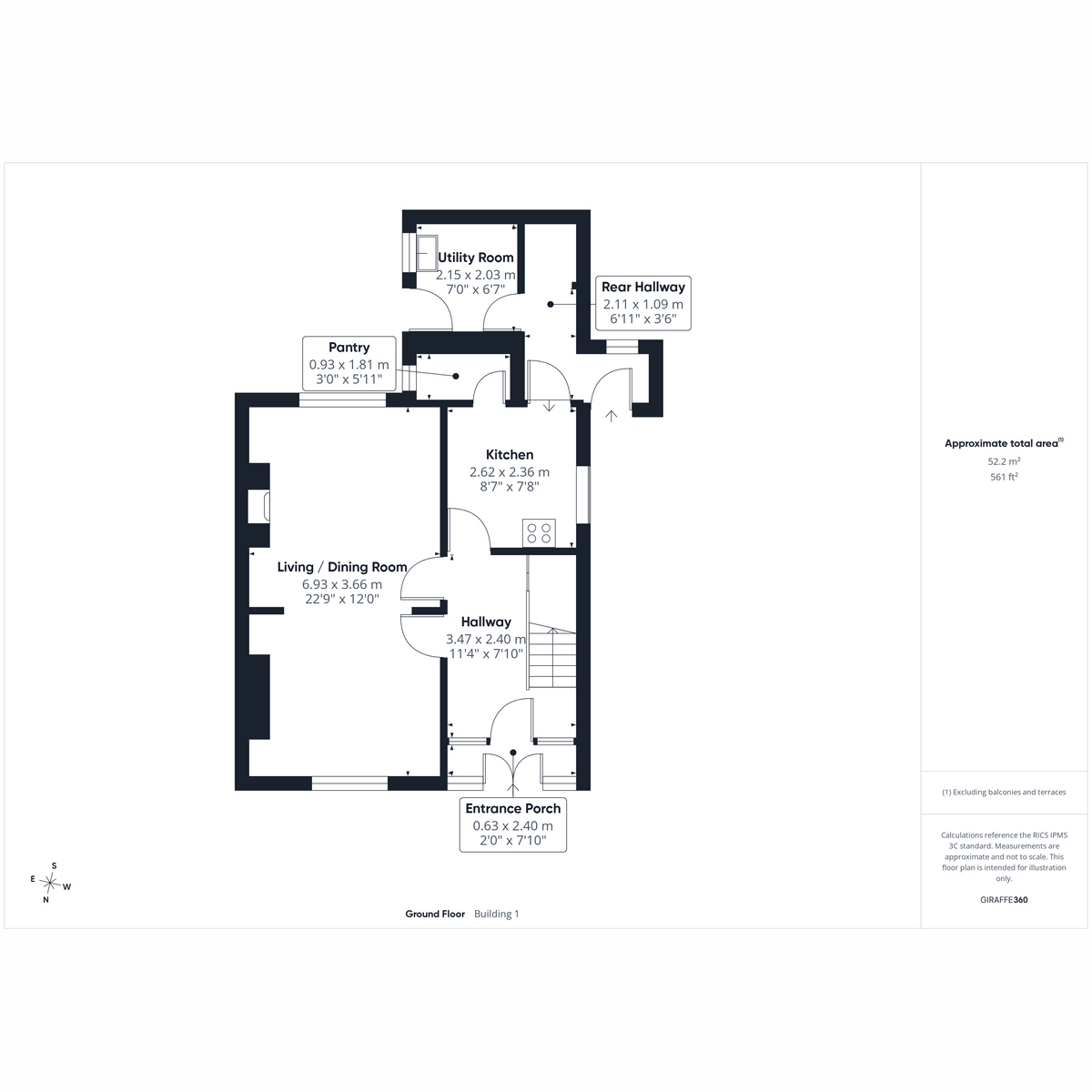 Kelsall Mount, Ackenthwaite, Milnthorpe floorplan