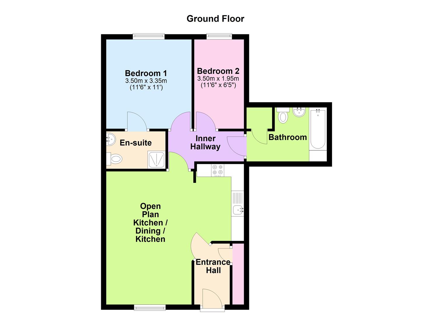 147, Hargate Way, Peterborough floorplan