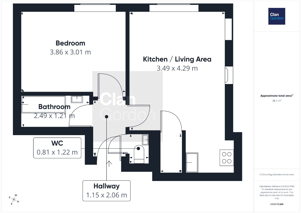 Edinburgh floorplan