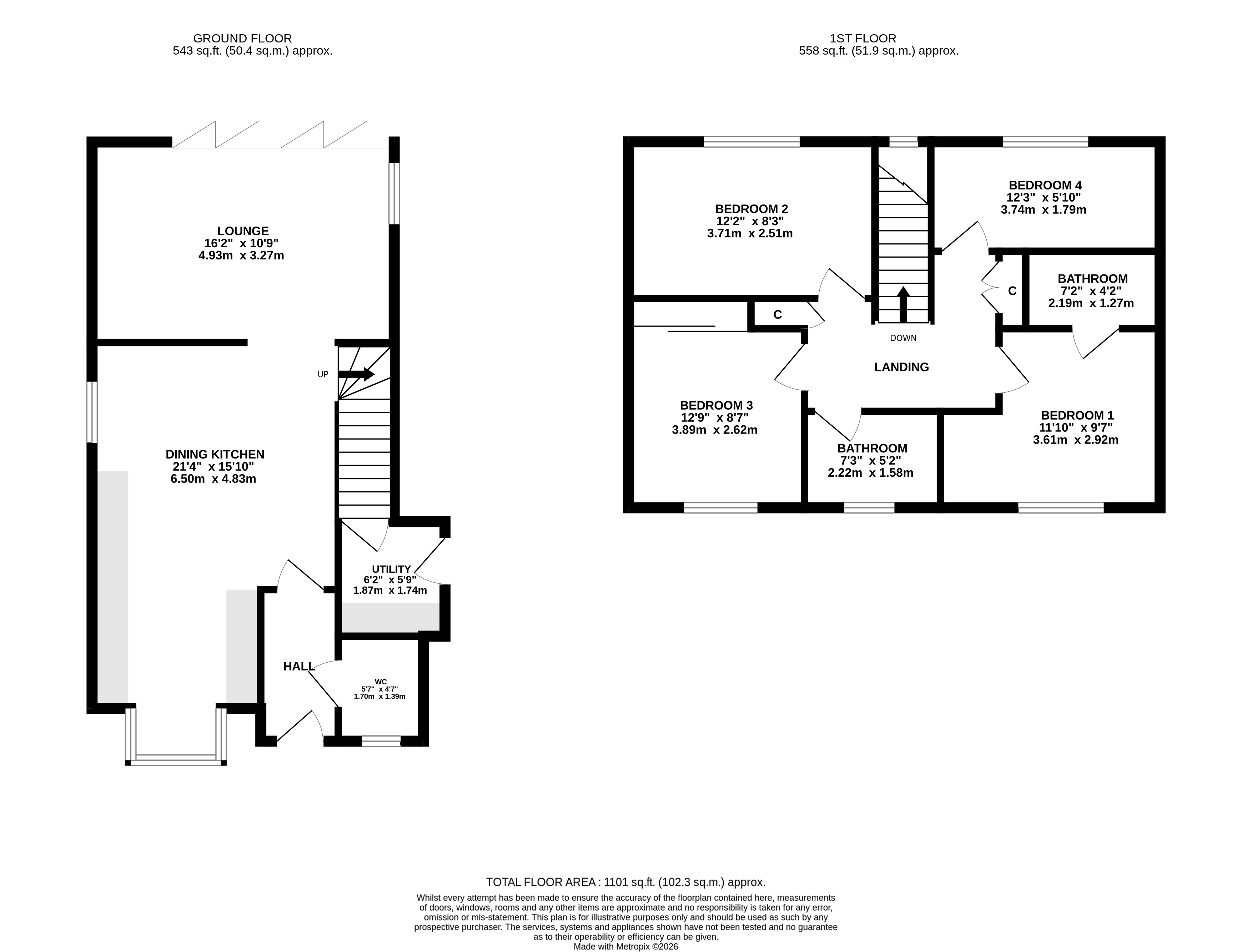 Providence Avenue, West Yorkshire floorplan