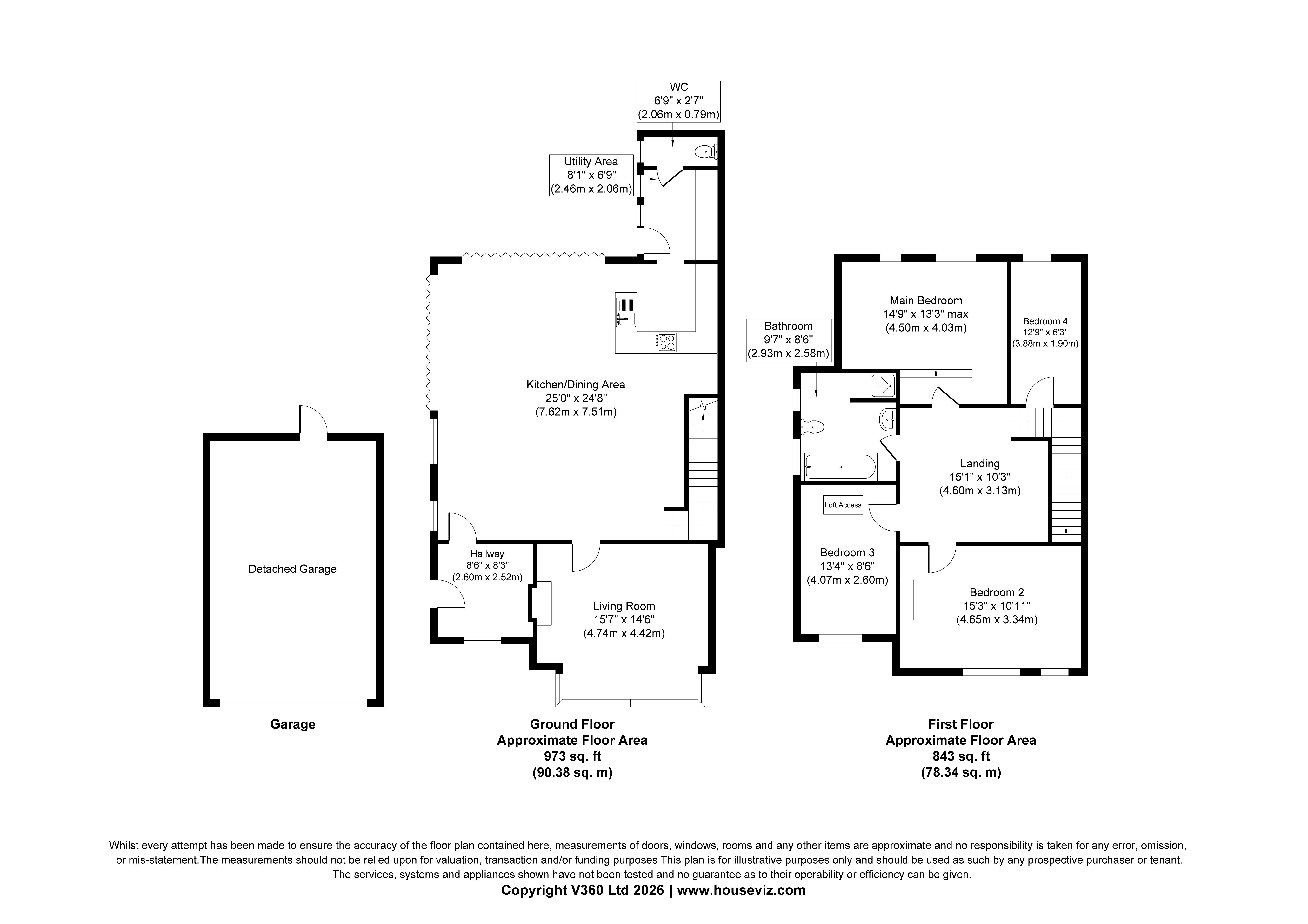 34, Mill Lane, Ormskirk floorplan