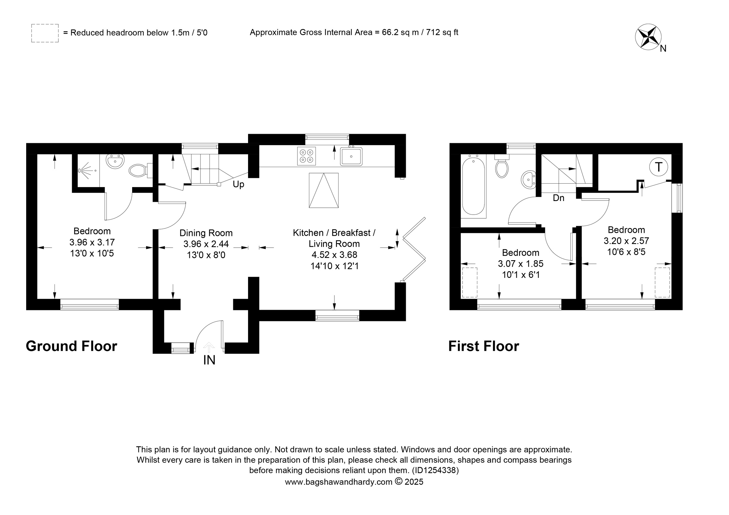 1b Orchard Way, Sevenoaks floorplan