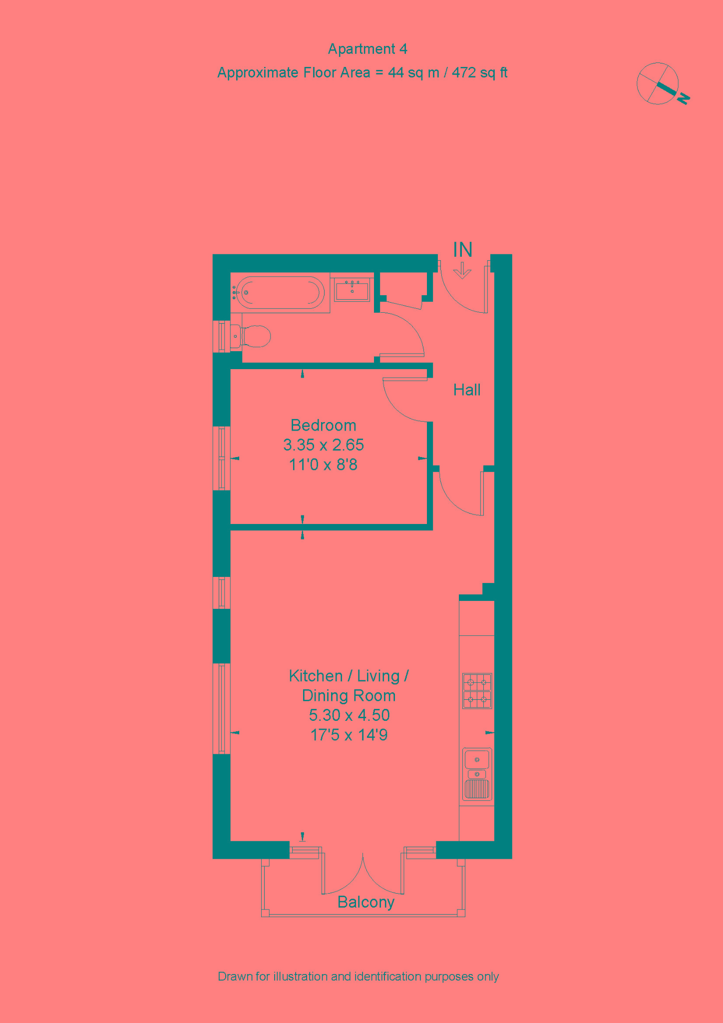 Opendale Road, Burnham, Slough SL1, 1 bedroom flat for sale 58545415 PrimeLocation