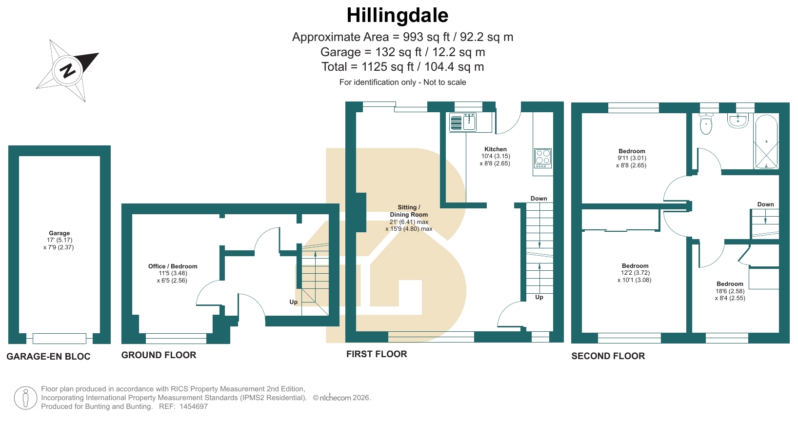 65, Hillingdale, Westerham floorplan