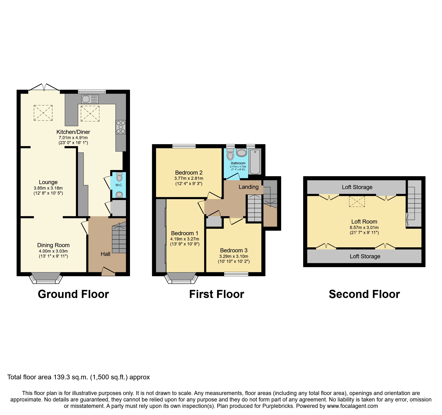 122, Western Avenue, Liverpool floorplan