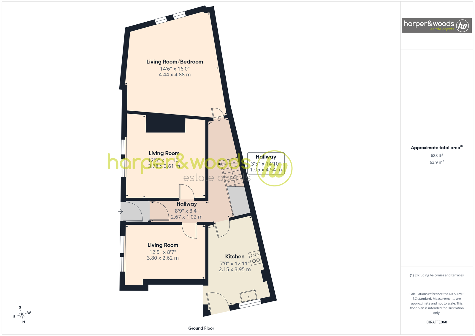 1, Clifford Road, Wallasey floorplan