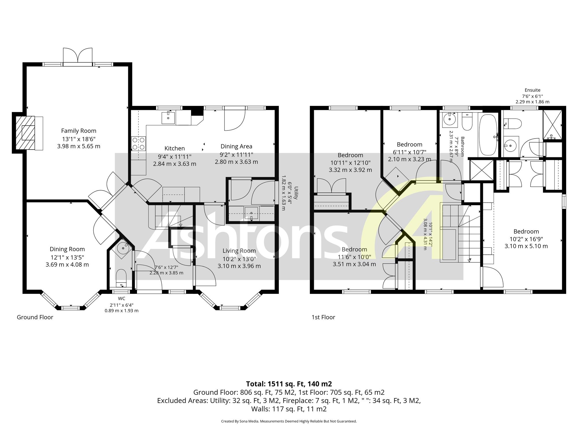 9 Ewanville, Liverpool floorplan