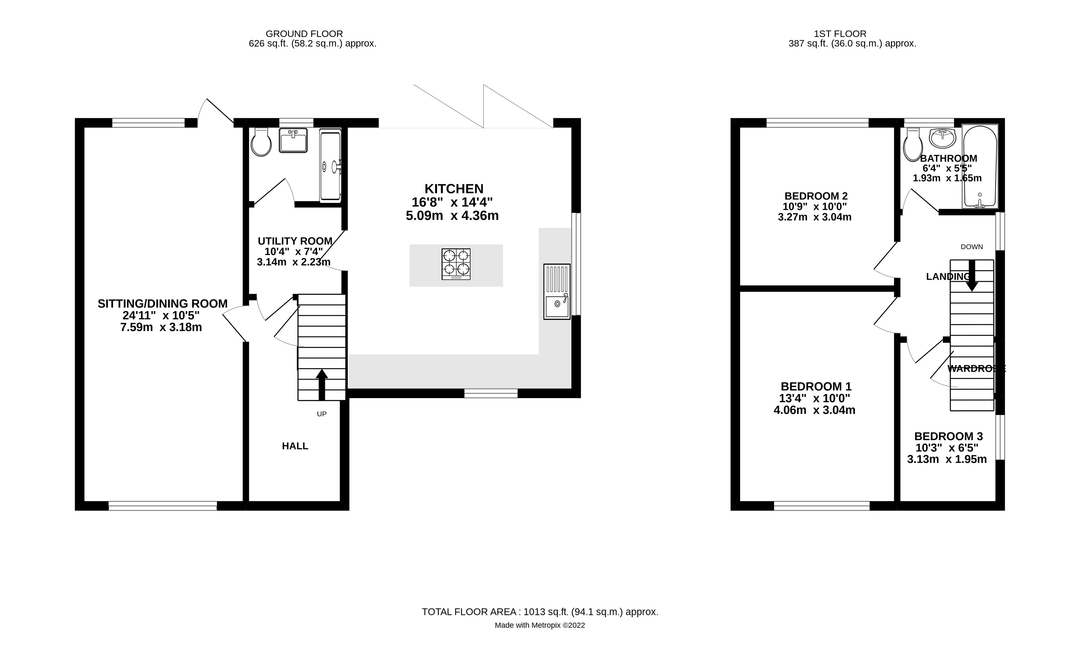 Chanctonbury Road, Rustington, Littlehampton, West Sussex BN16, 3