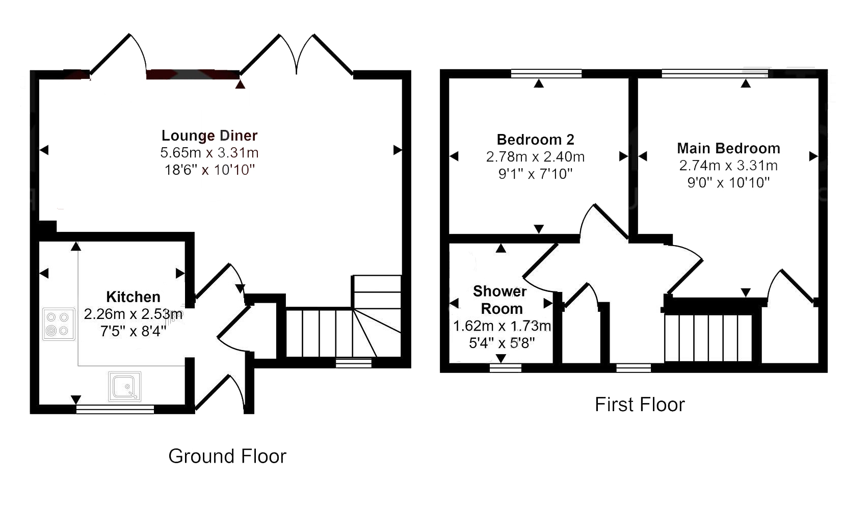 30, Chandlers Reach, Llantwit Fardre floorplan