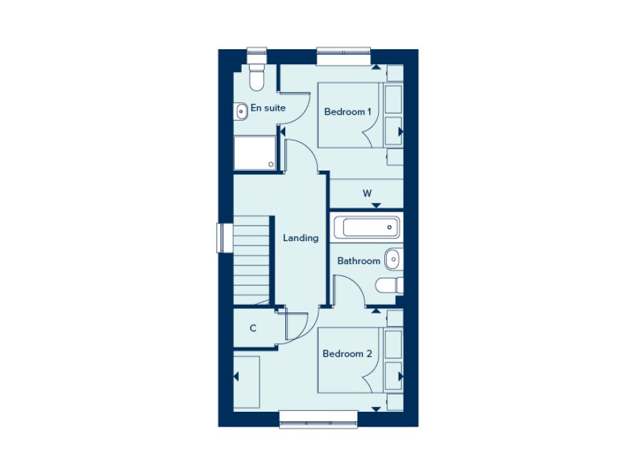 87, Stowupland Road, Stowmarket floorplan