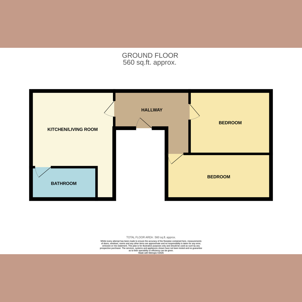 117b, York Road, Southend-on-sea floorplan