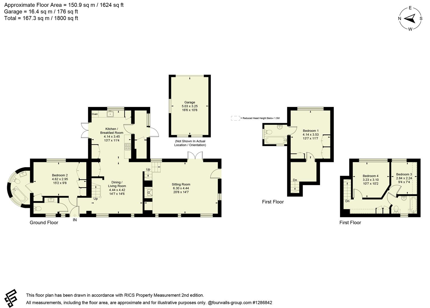 The Granary, Bex Lane, Midhurst floorplan