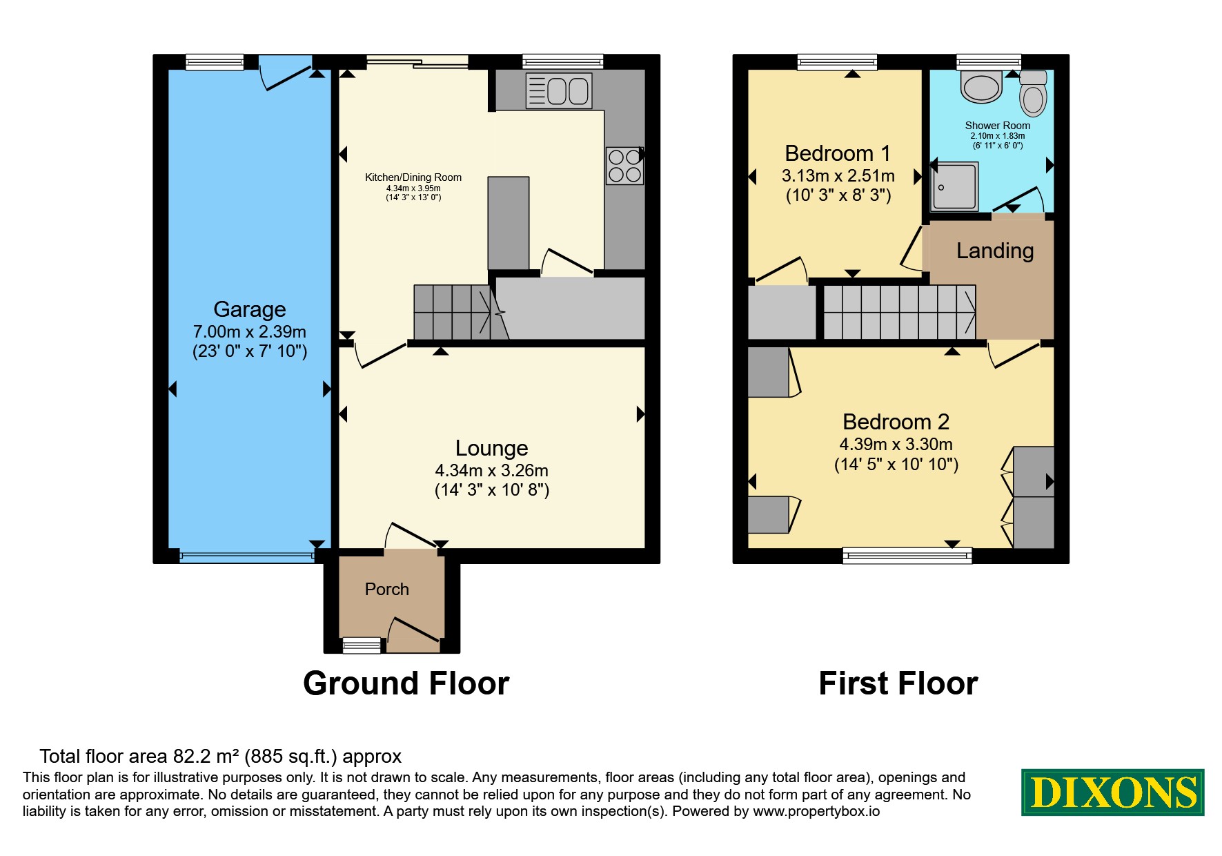 8, Roxby Gardens, Wolverhampton floorplan