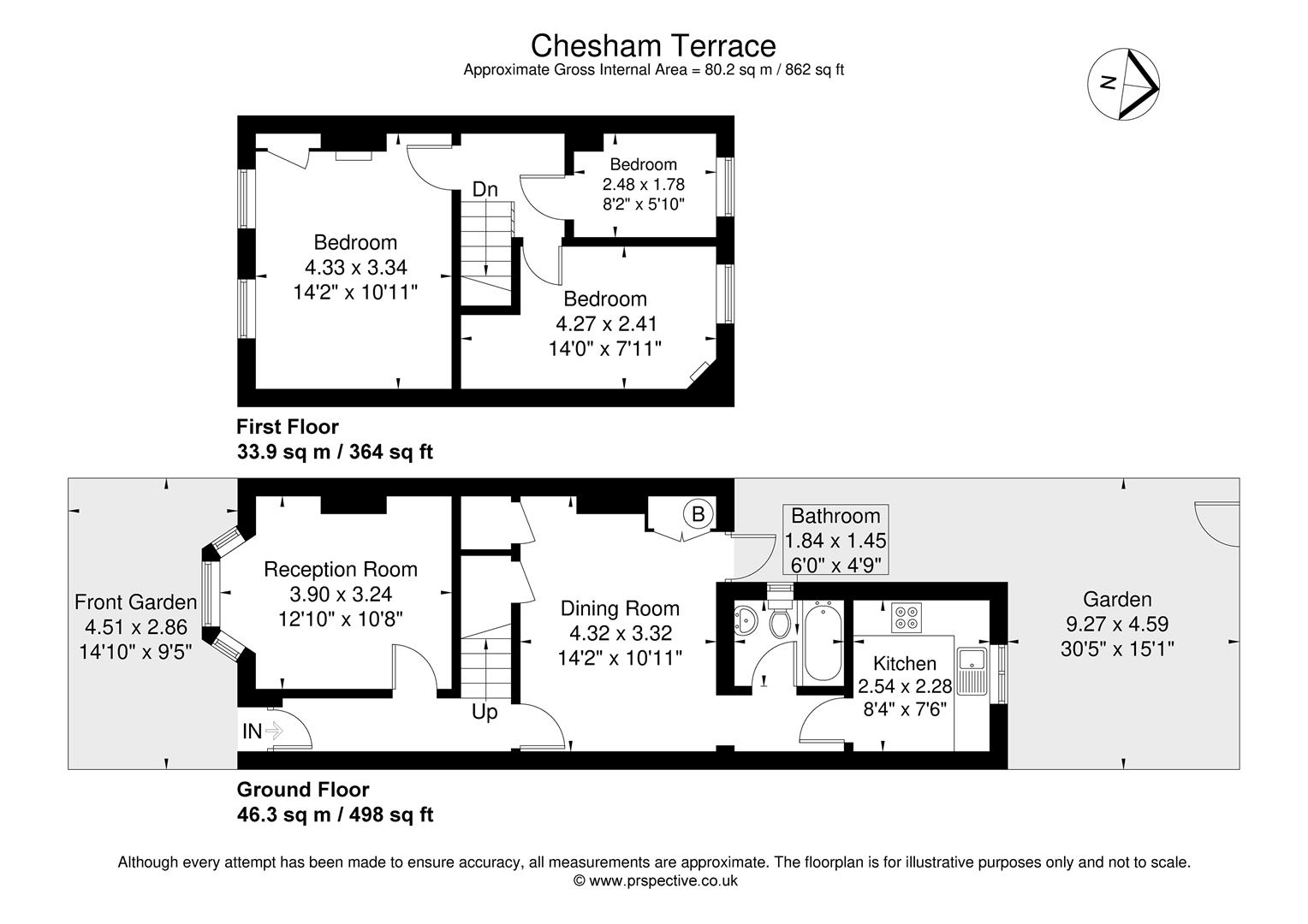 8, Chesham Terrace, London floorplan