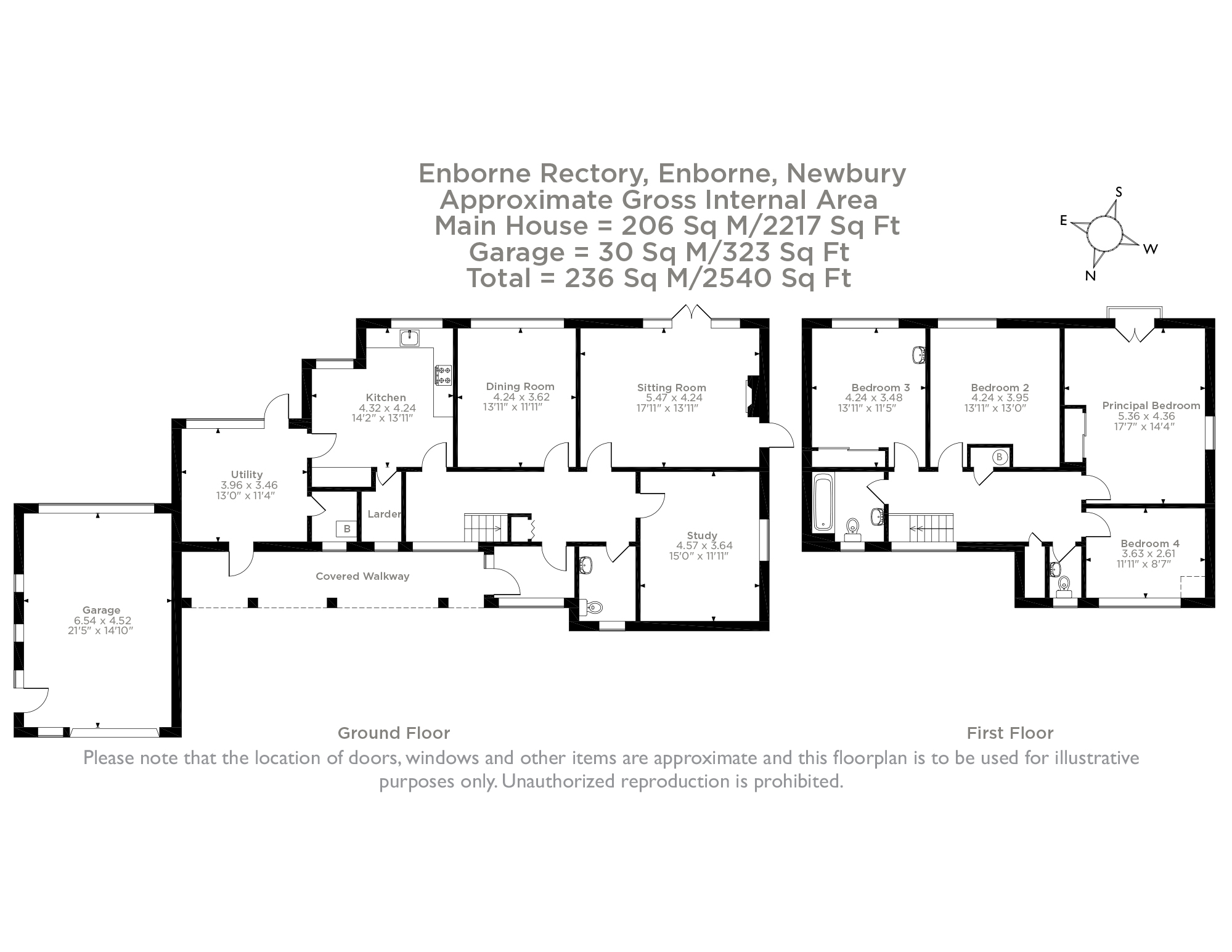The Rectory,, Enborne, Berkshire floorplan
