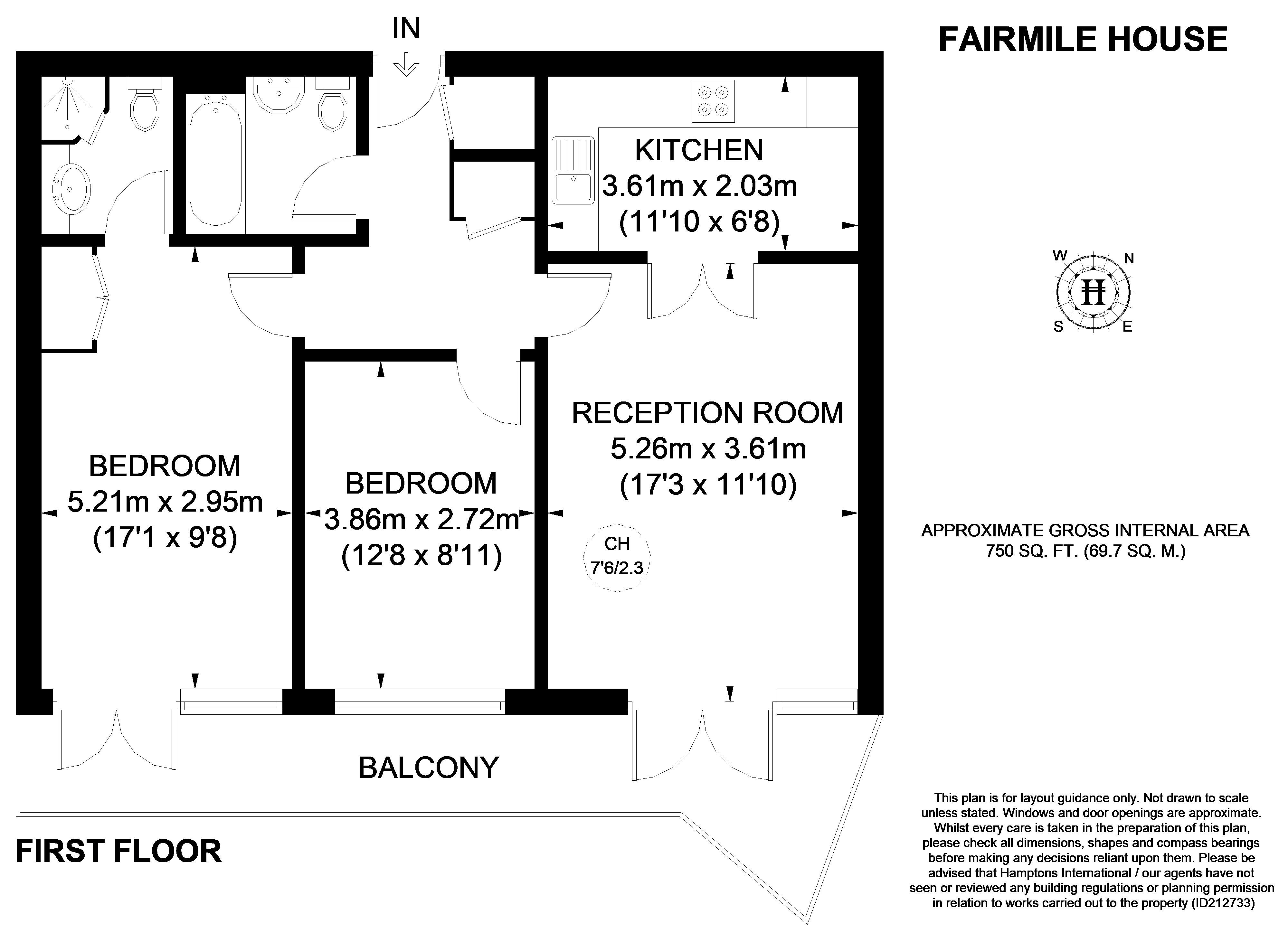 Twickenham Road, Teddington floorplan